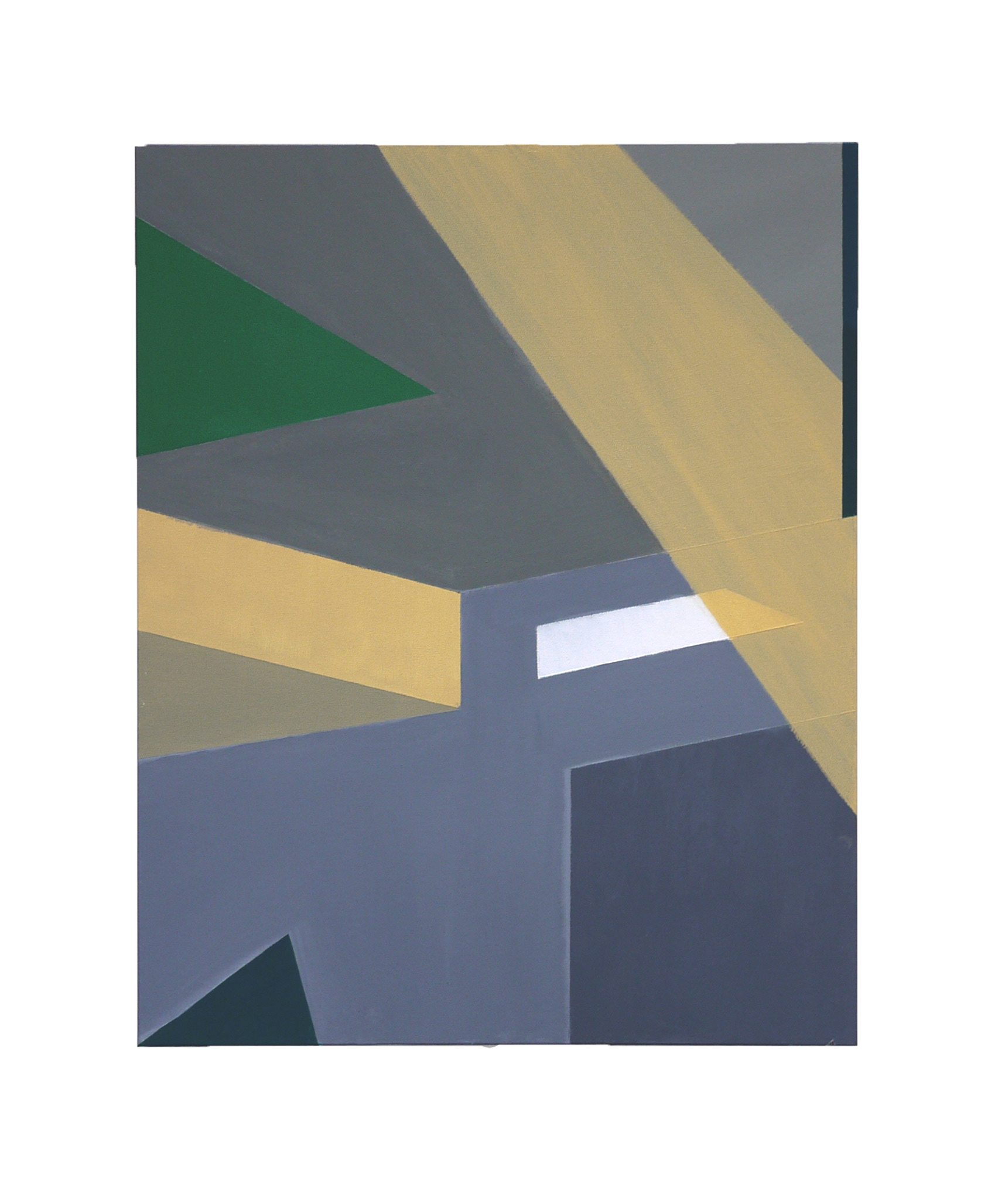 Untitled, 2021. Acrylic on canvas, 24 x 30 inches.