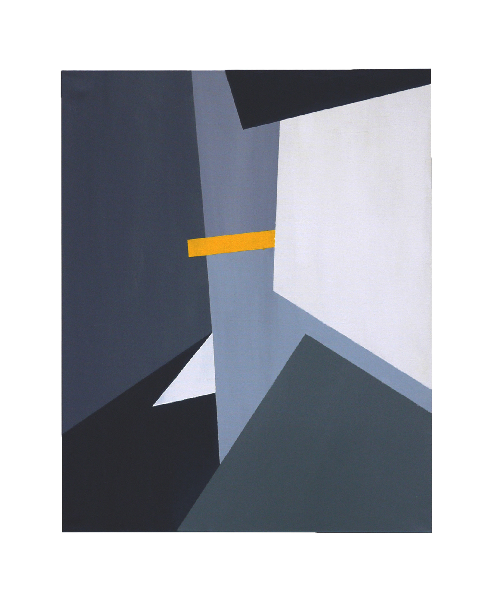 Untitled, 2021. Acrylic on canvas, 24 x 30 inches.