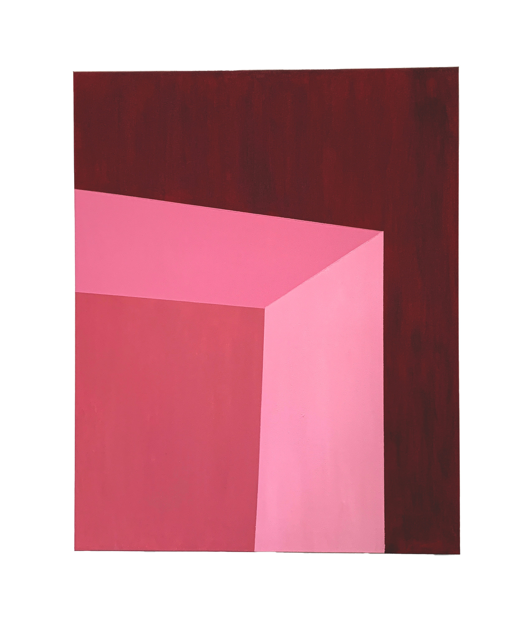 Untitled, 2021. Acrylic on canvas, 24 x 30 inches.