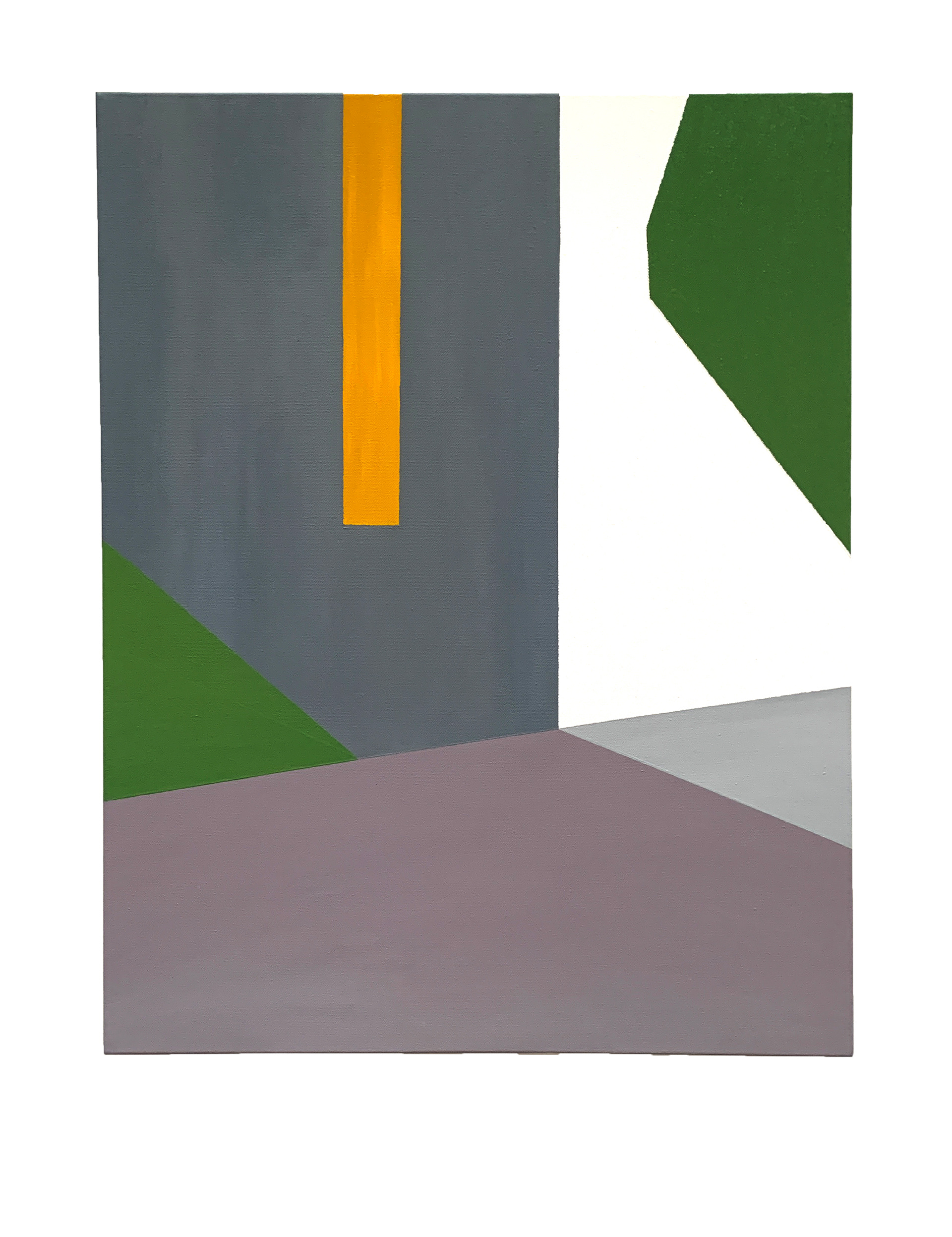 Untitled, 2021. Acrylic on canvas, 24 x 30 inches.