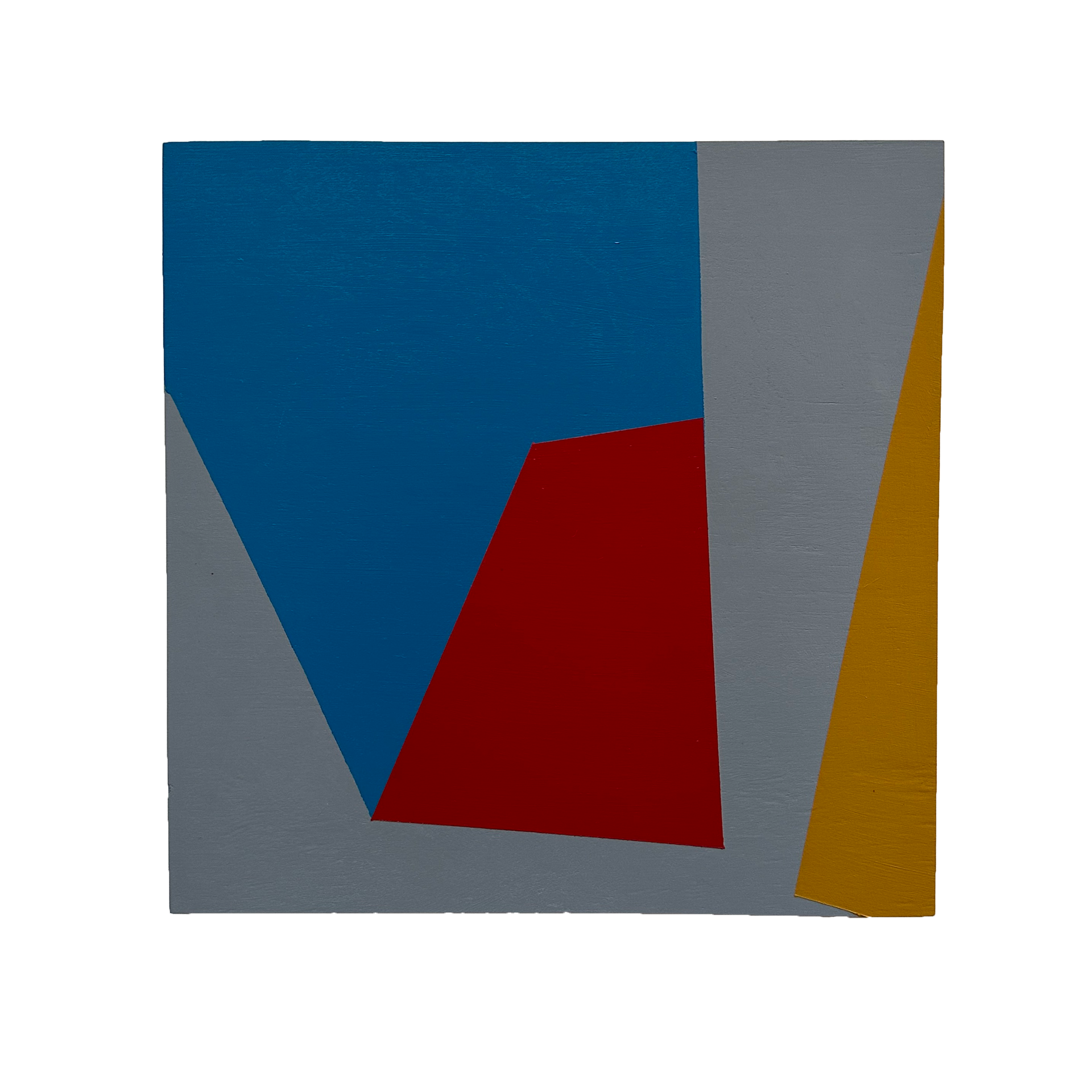 Untitled, 2023. Acrylic on wood block, 12x12 inches.