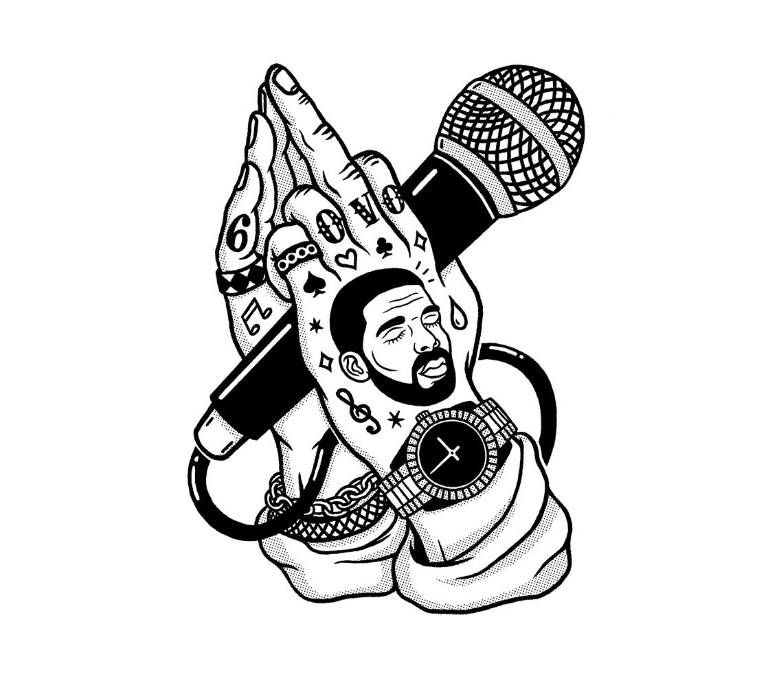 drake rapper coloring pages