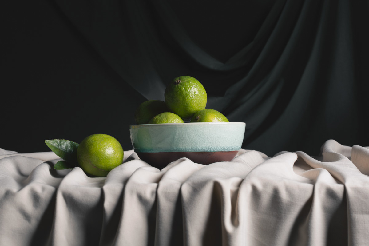 Classic still life with the fruits