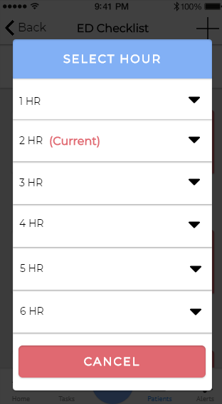 Hour Selection
