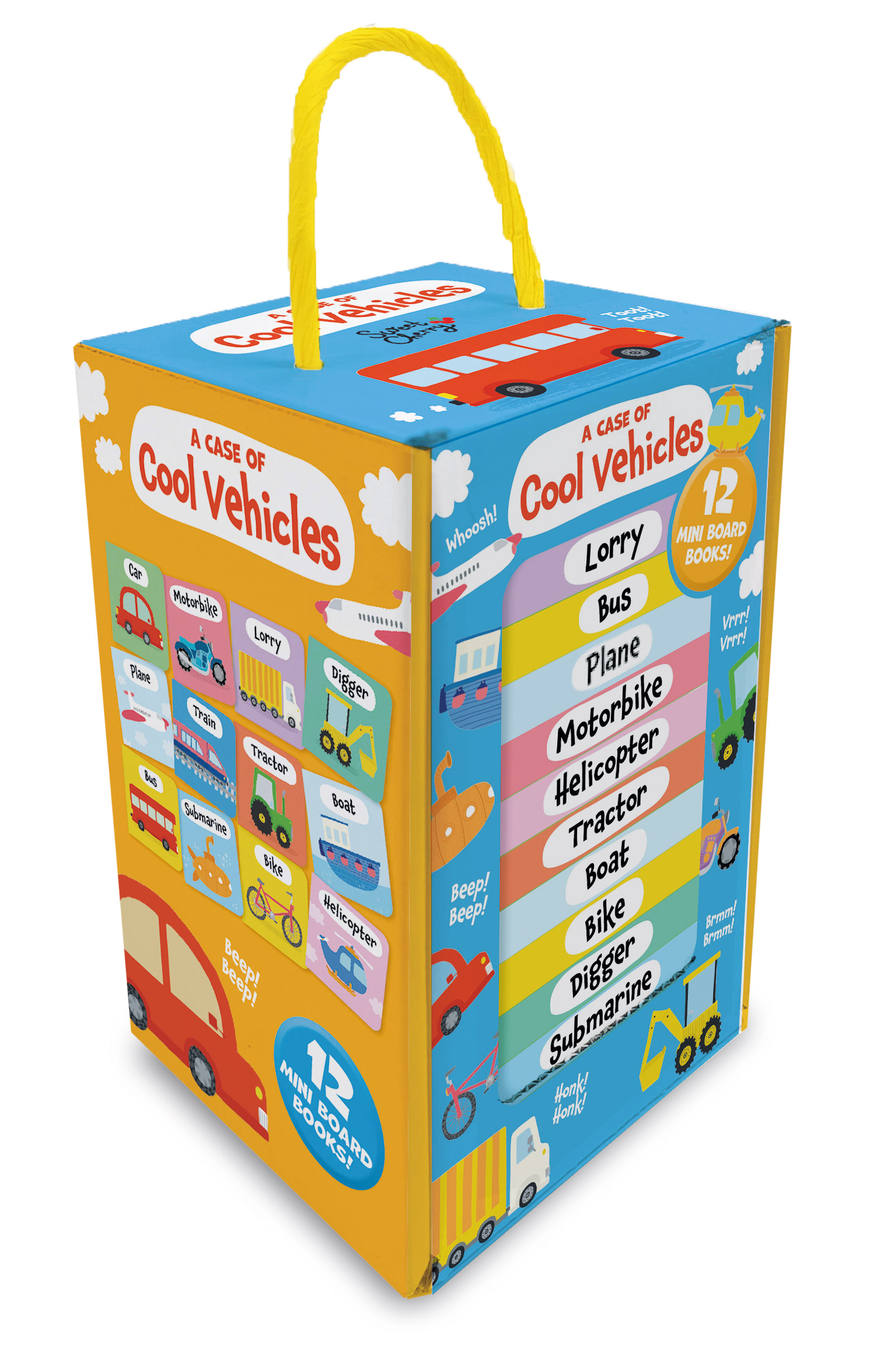 'A Case of Cool Vehicles' © Sweet Cherry Publishing