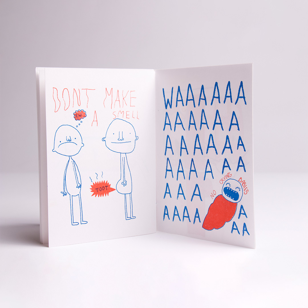 A zine I made as part of a university project