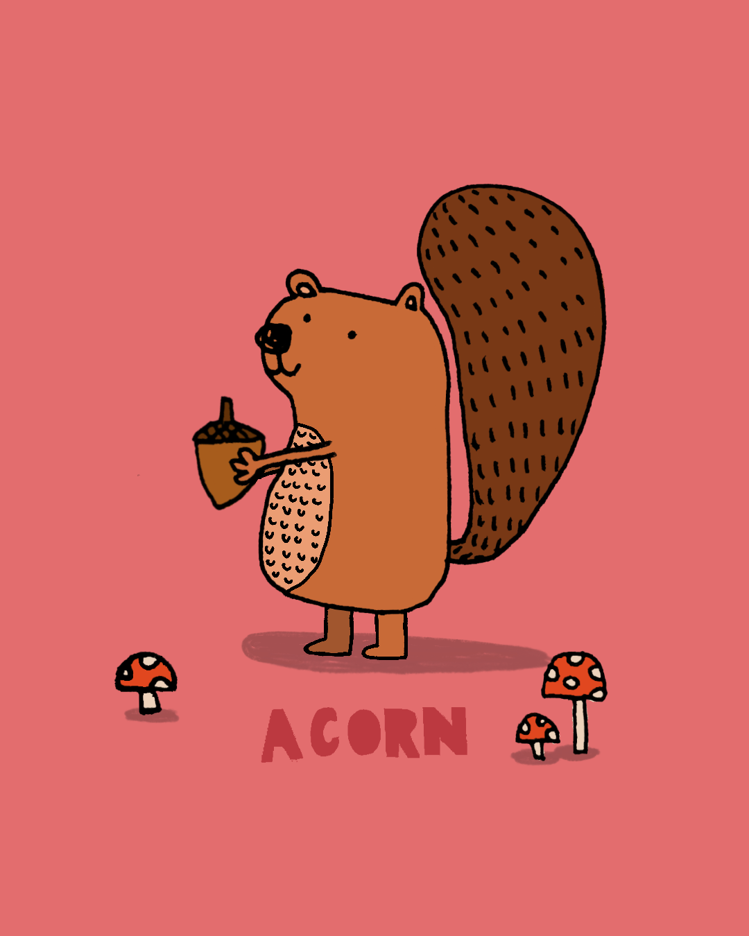 Squirrel illustration