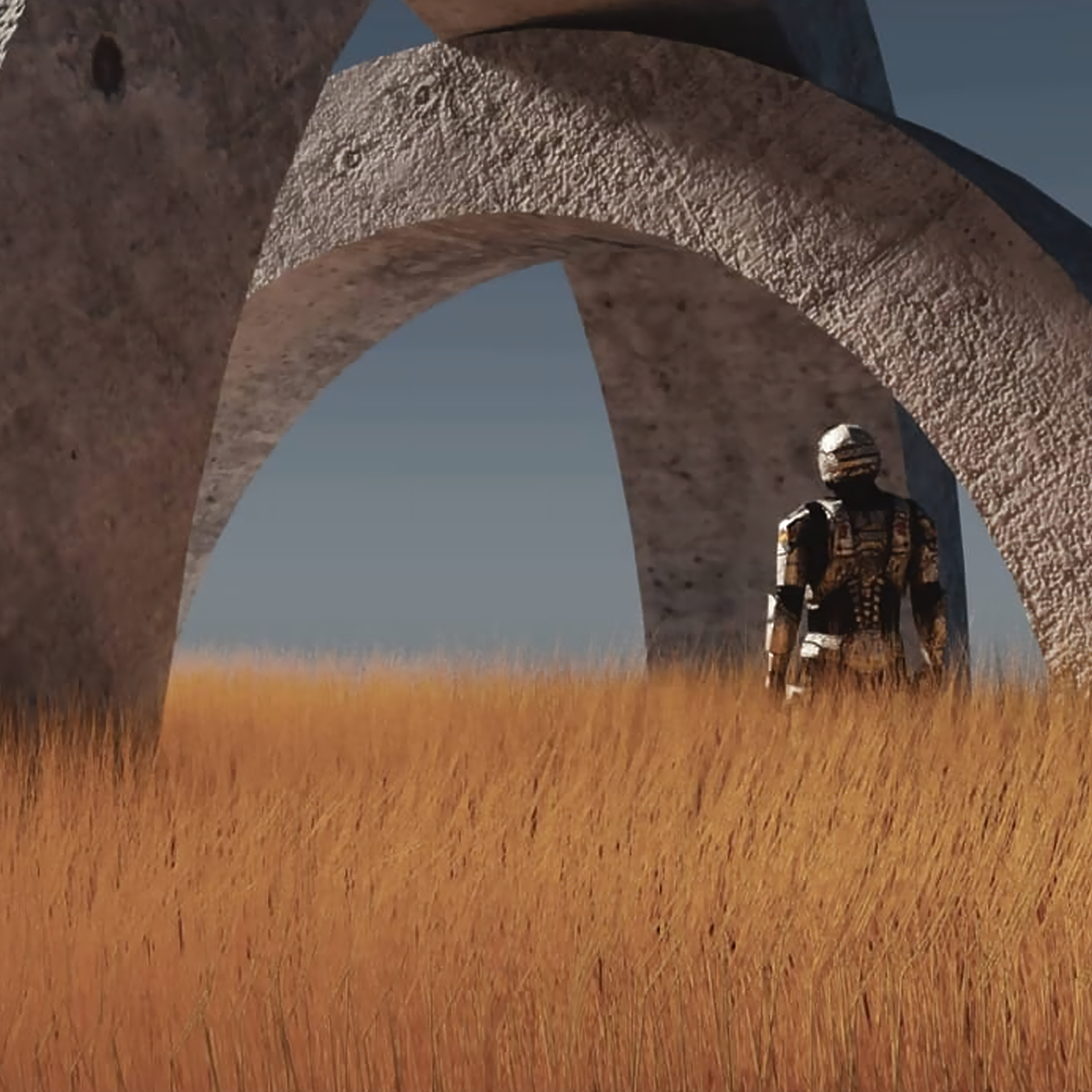 Escena 3D creada en Blender
