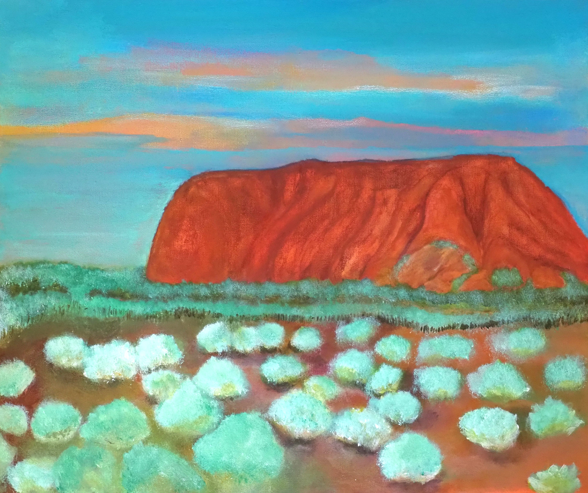 Josephine - Spirit - Acrylic on canvas 50x60cm 