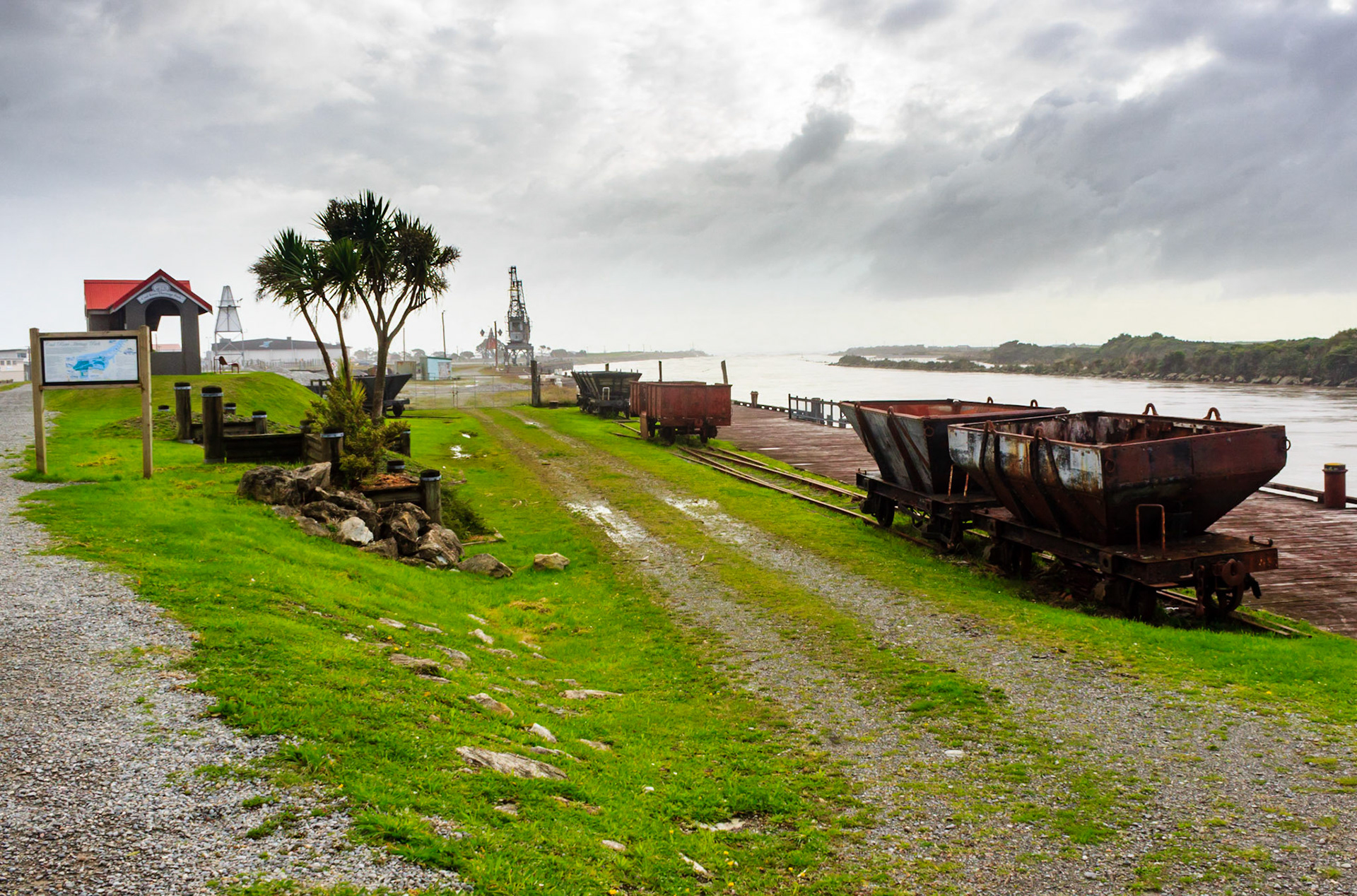 Coal Port in Greymouth