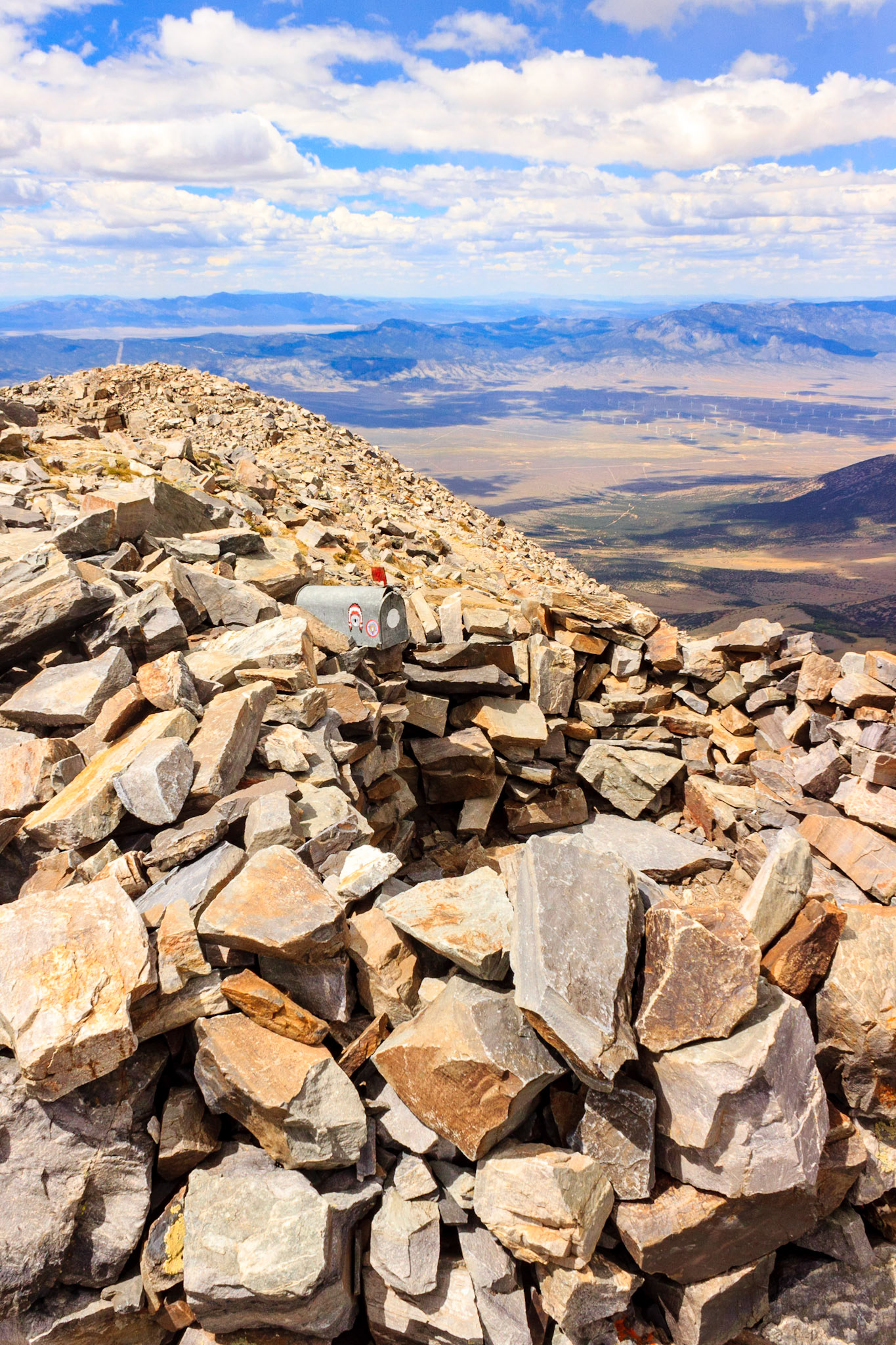 Shelter on Wheeler Peak