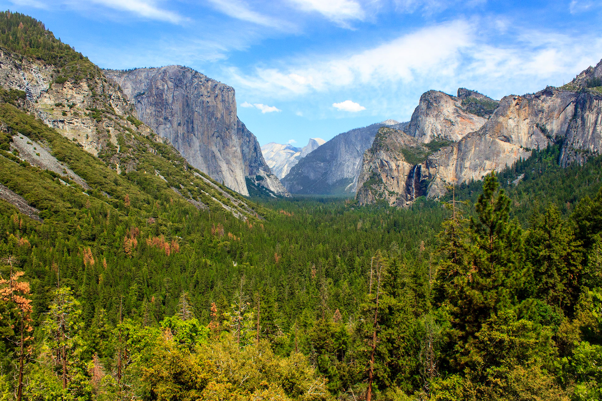 Yosemite Valley from Tunnel View
