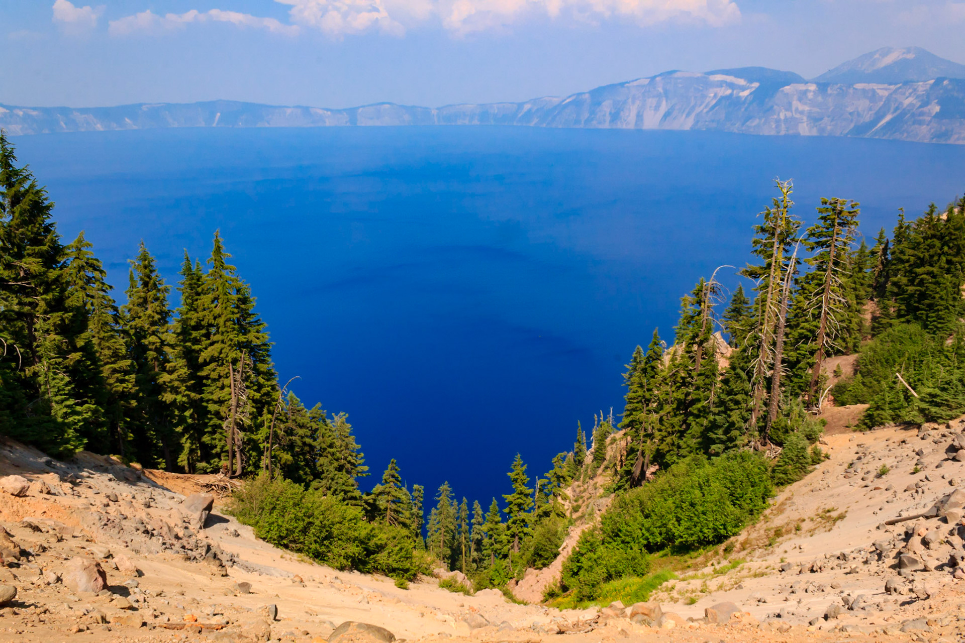 Crater Lake from the Visitor's Center