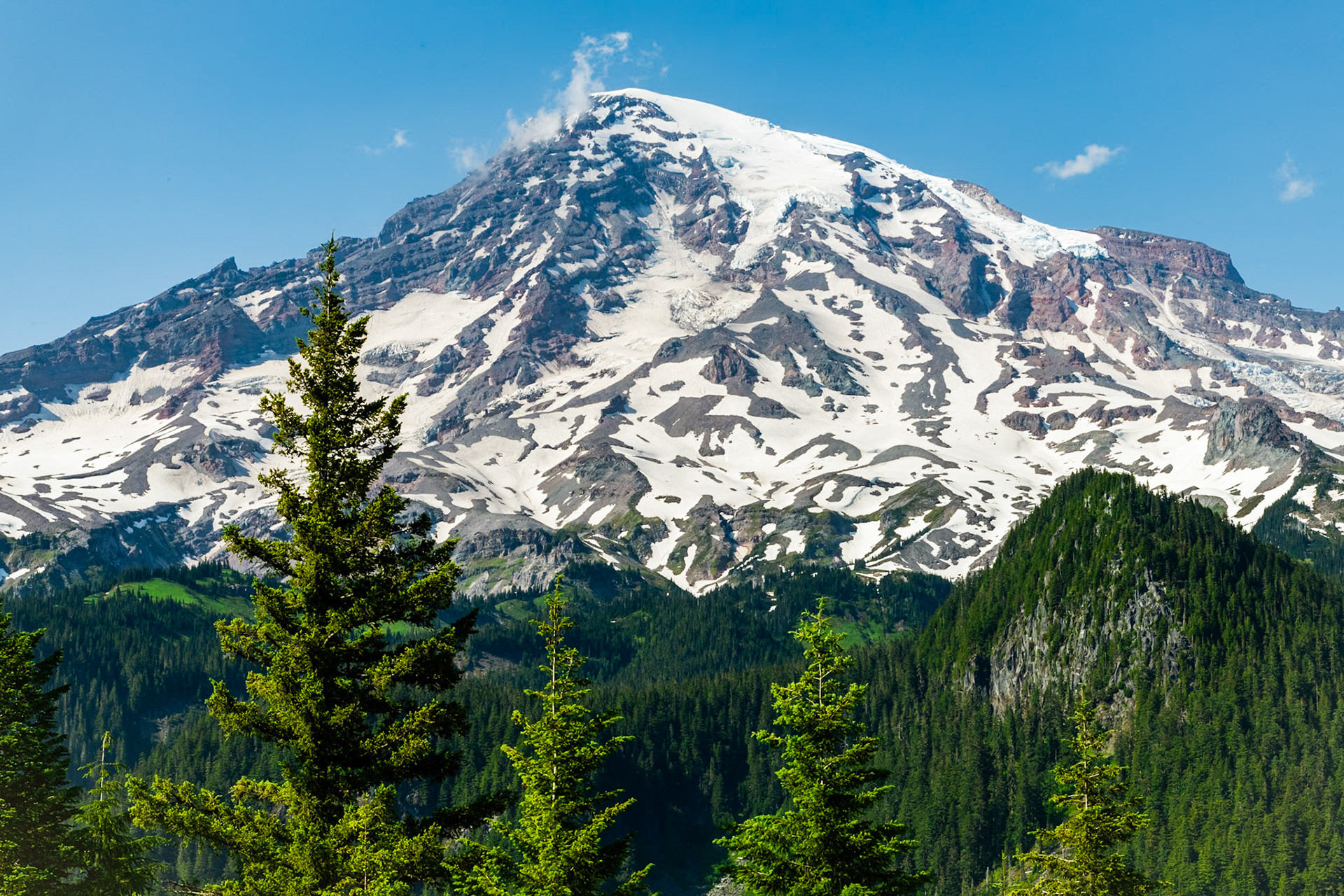 Mount Rainier from Inspiration Point
