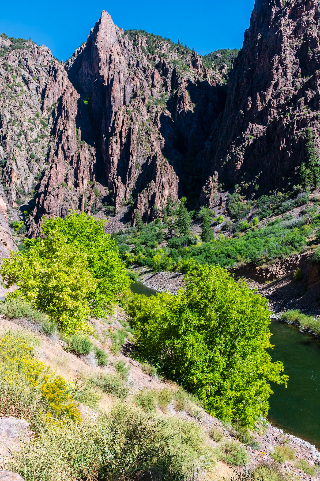 Gunnison River at East Portal.