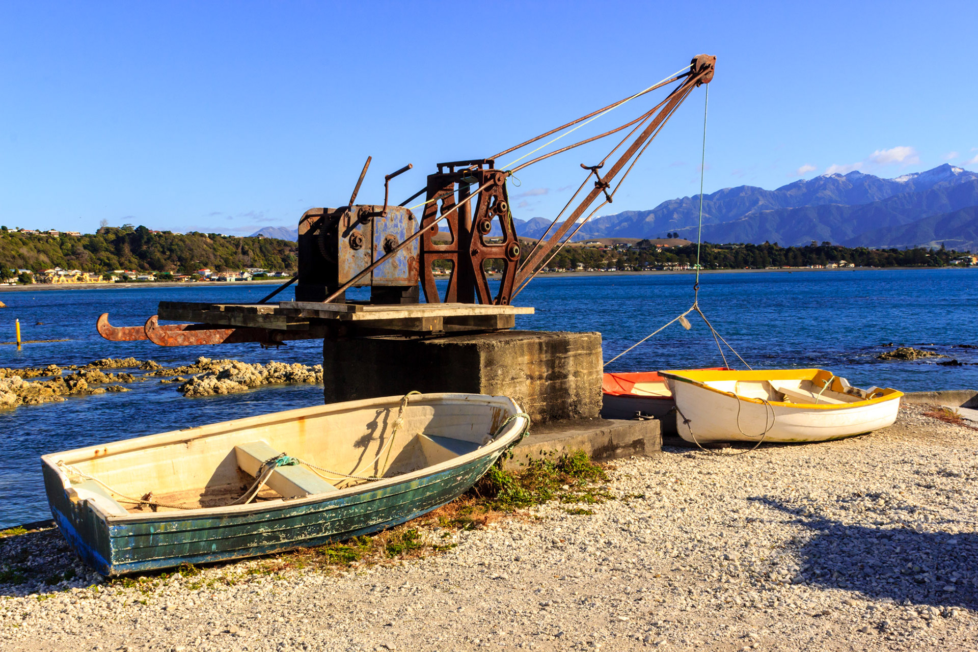 Kaikoura Fishing Boats