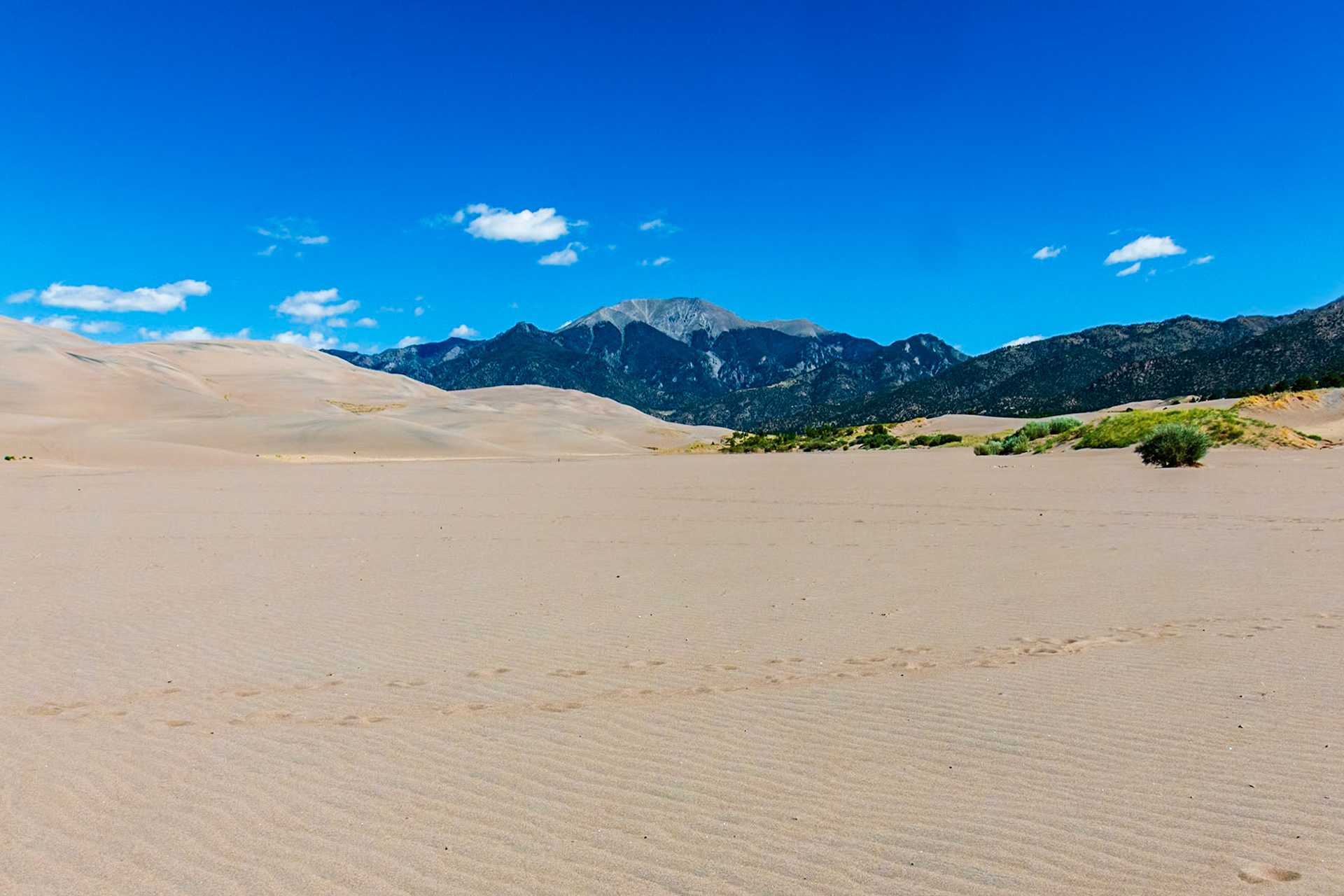Medano Creek with Mount Herard