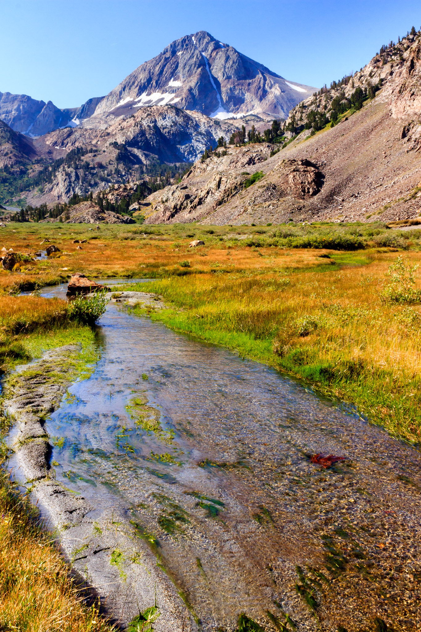Convict Creek and Red Slate Mountain