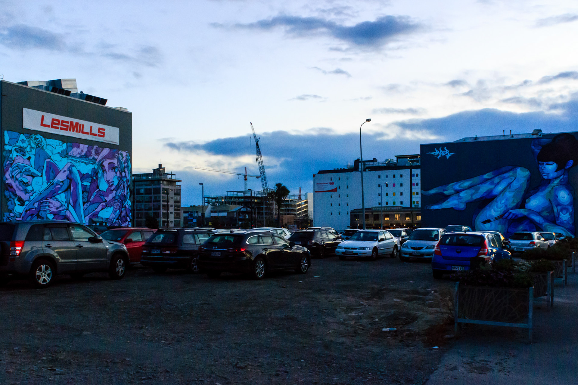 Murals in Christchurch