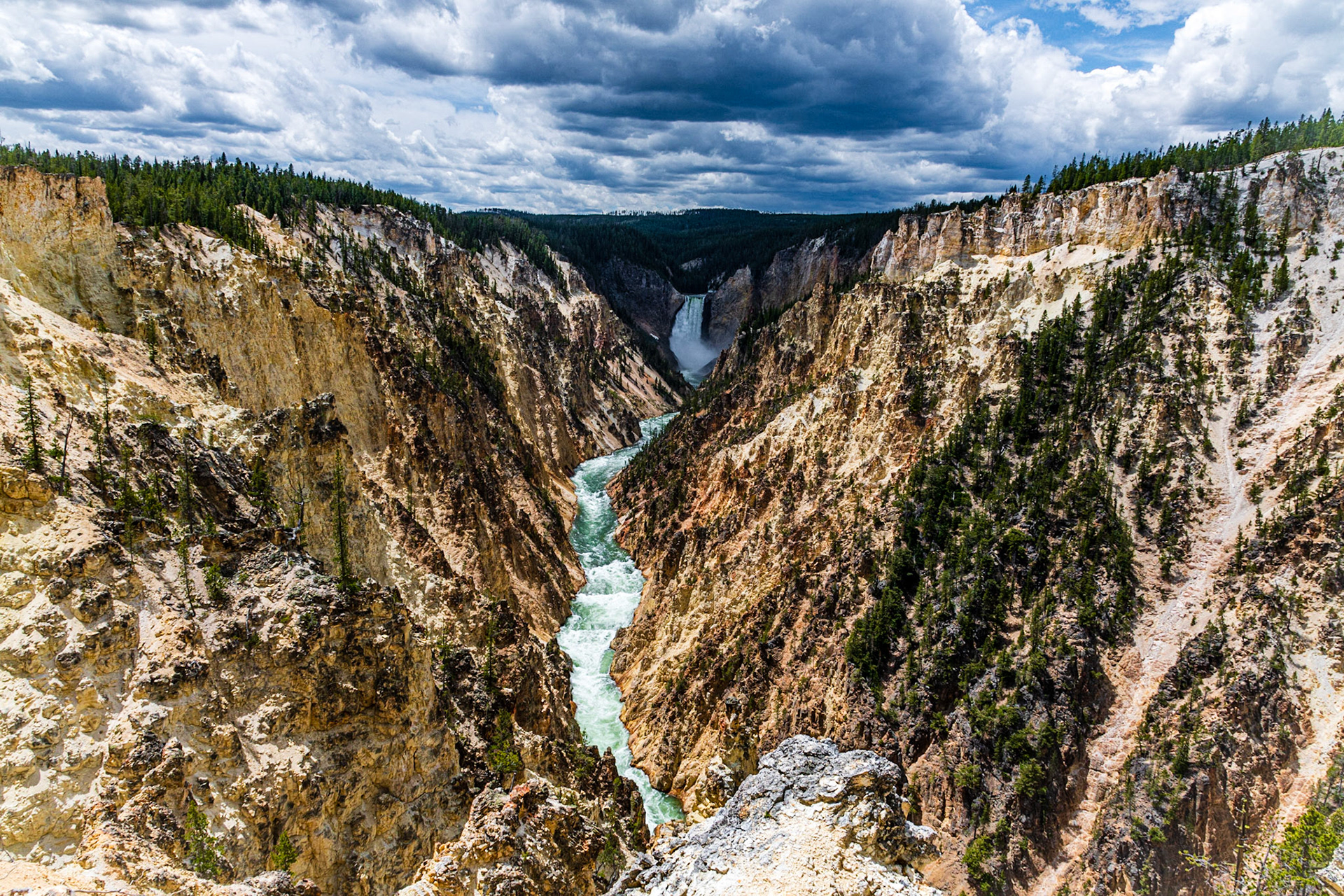 Lower Yellowstone Falls
