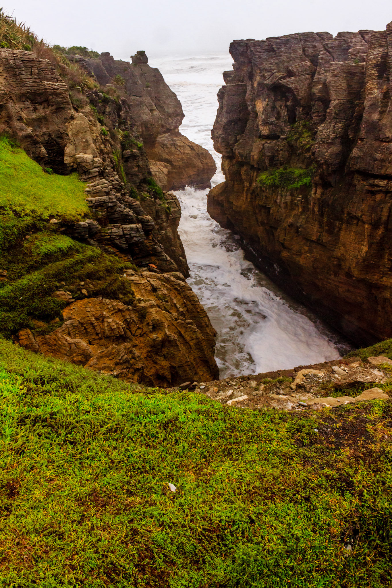 Pancake Rocks in Paparoa National Park.