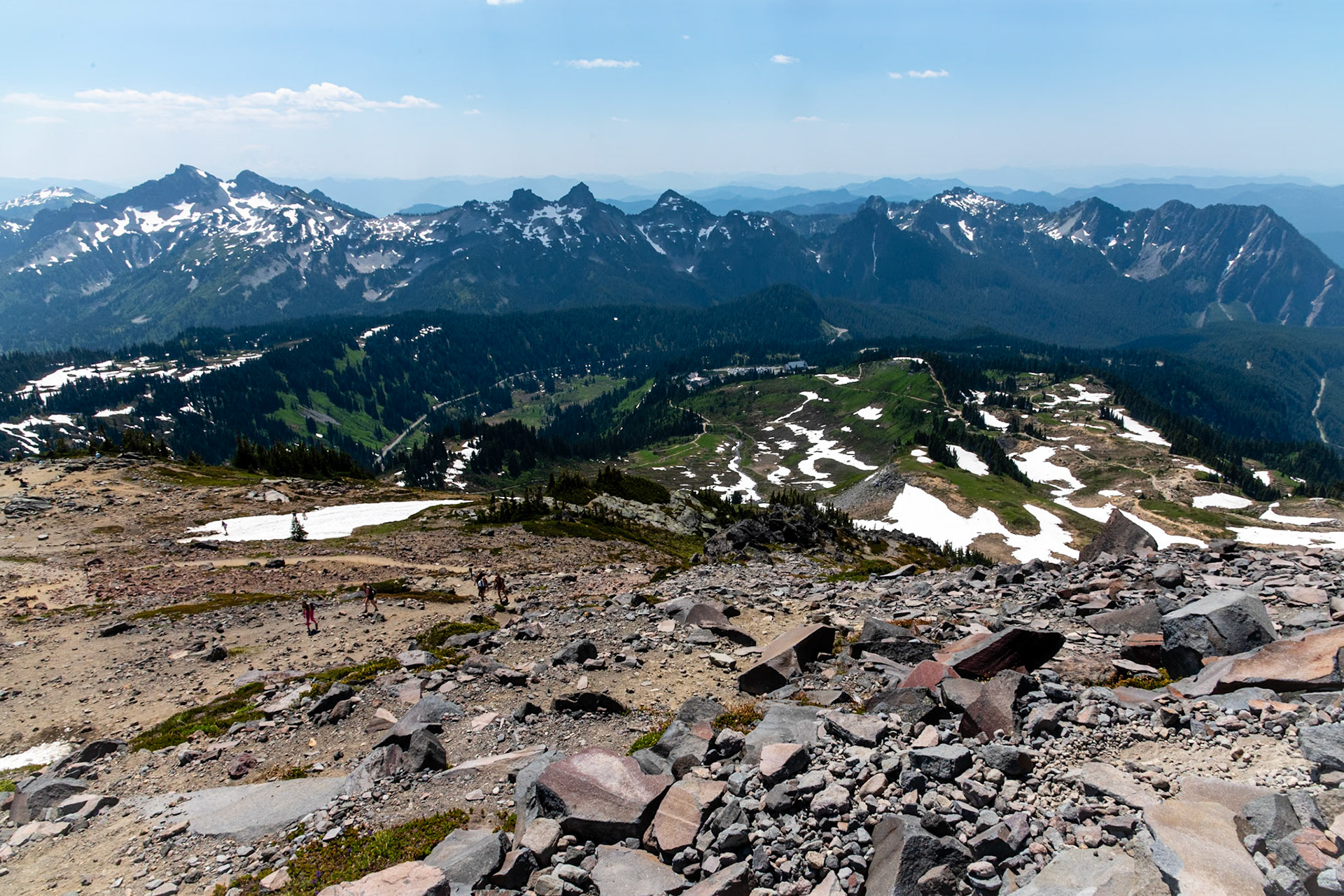 Tatoosh Range from Panorama Point