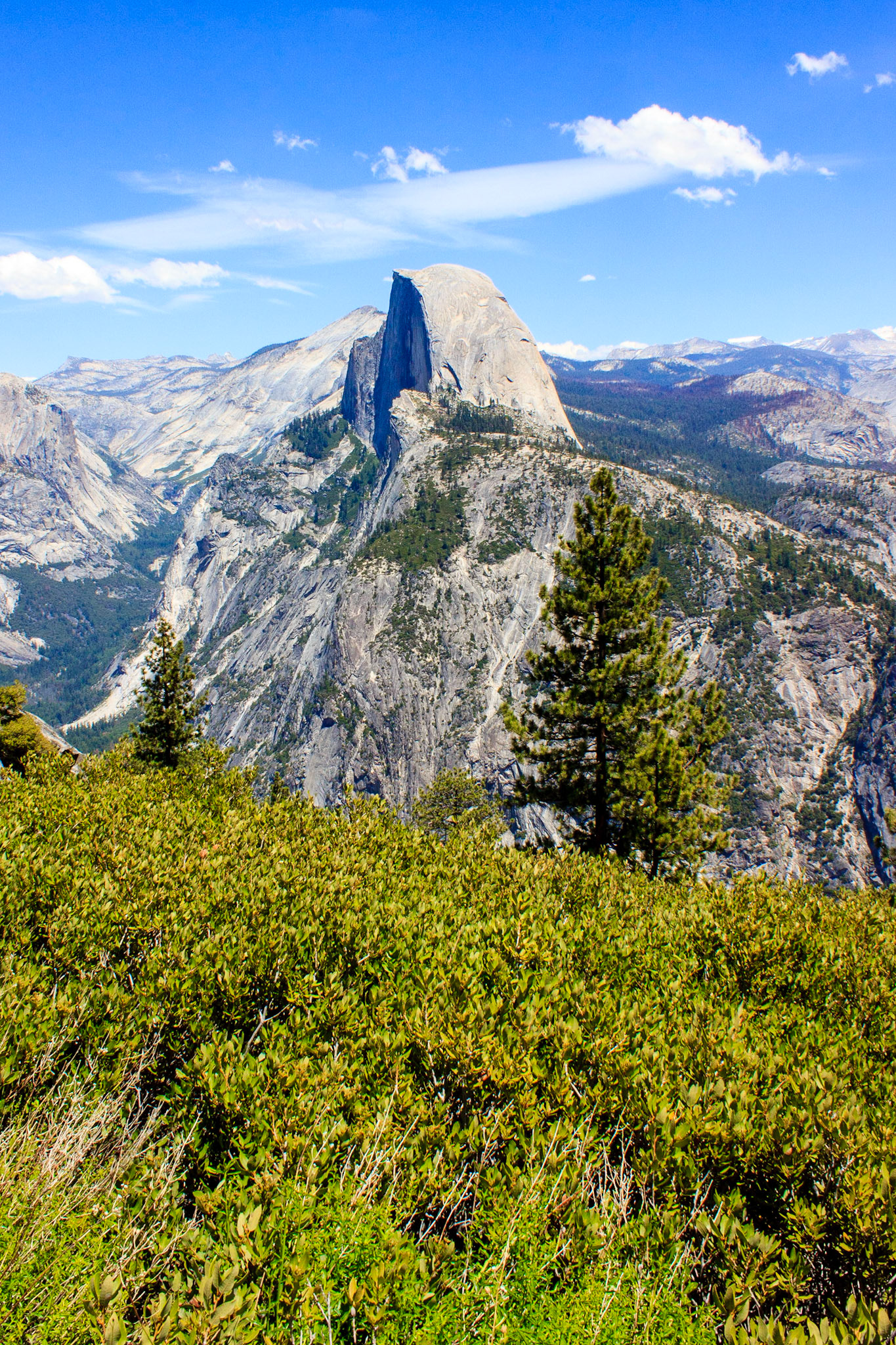 Half Dome from Glacier Point