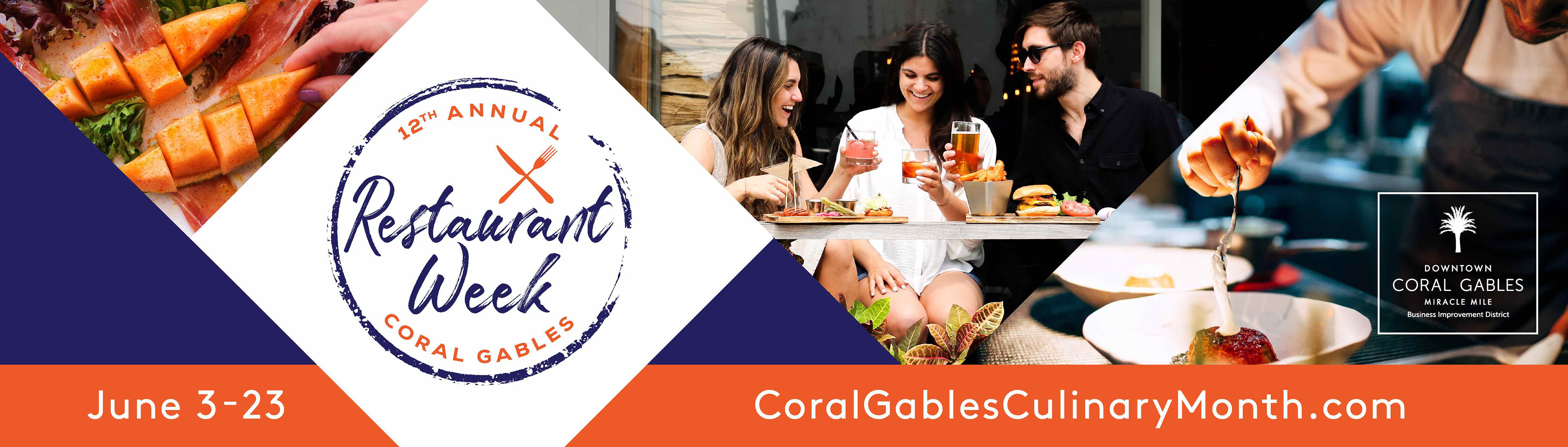 Banners for BID Restaurant Week