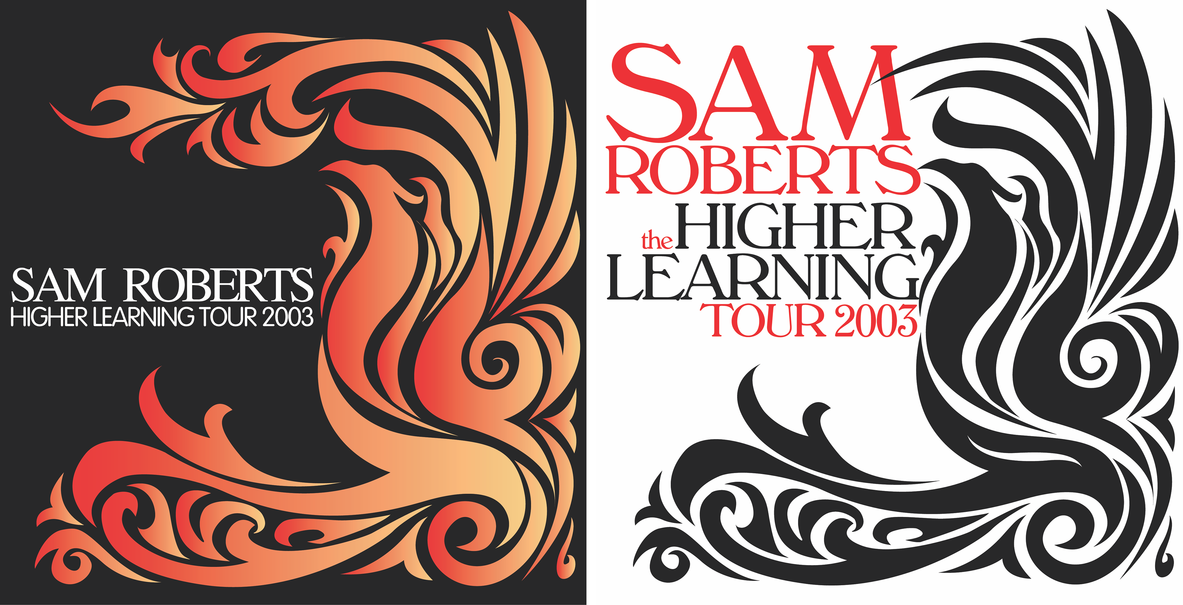 Tour ad matte for Sam Roberts