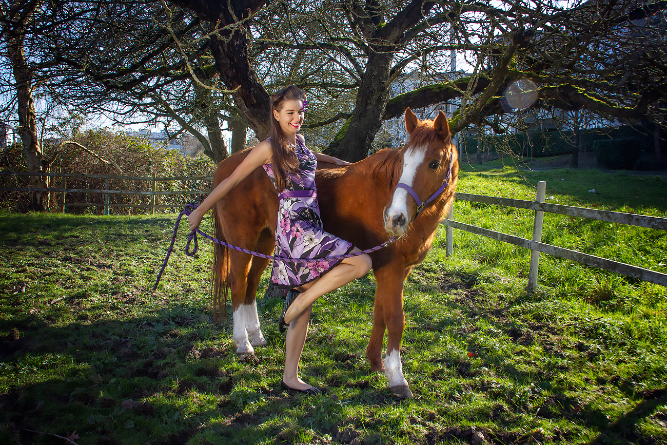 Fashion student portfolio shoot