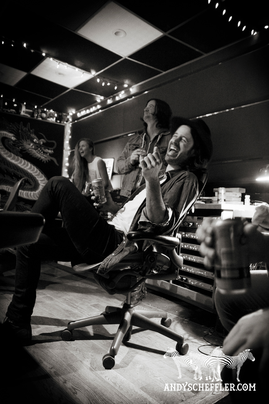 Matt Mays studio session