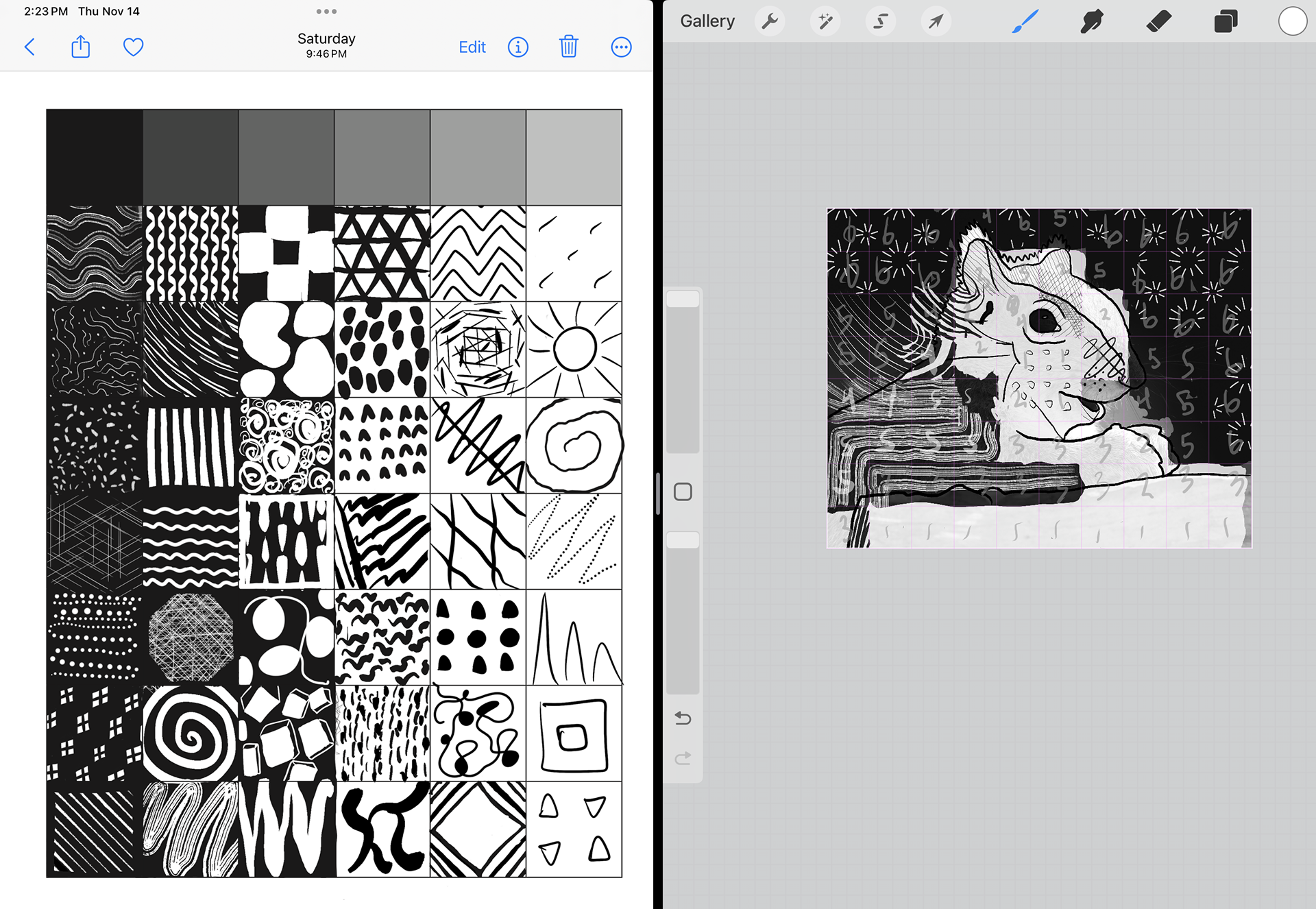 Work-in-progress using prior assignment as reference.