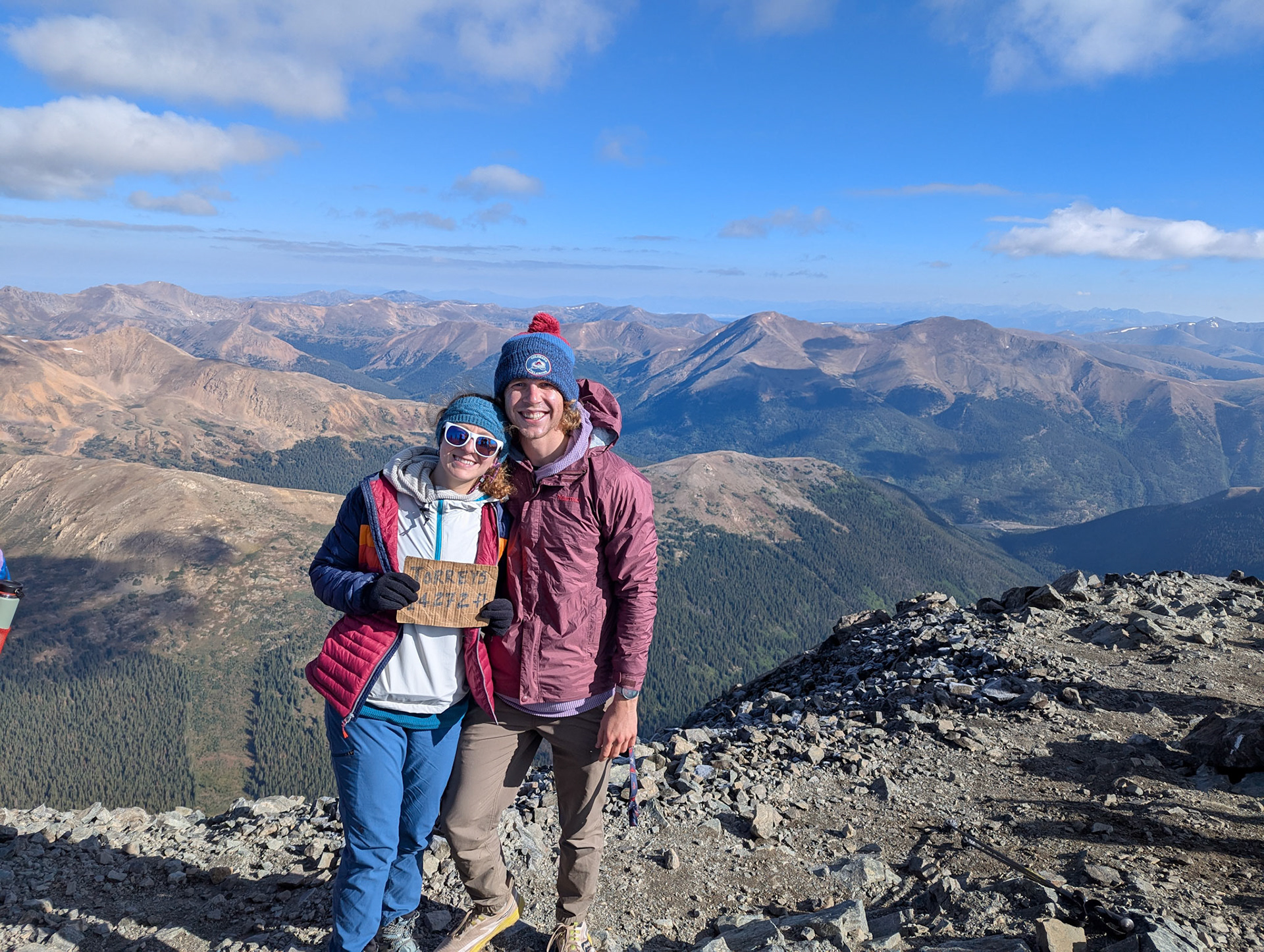 Mt. Torreys with Celi
