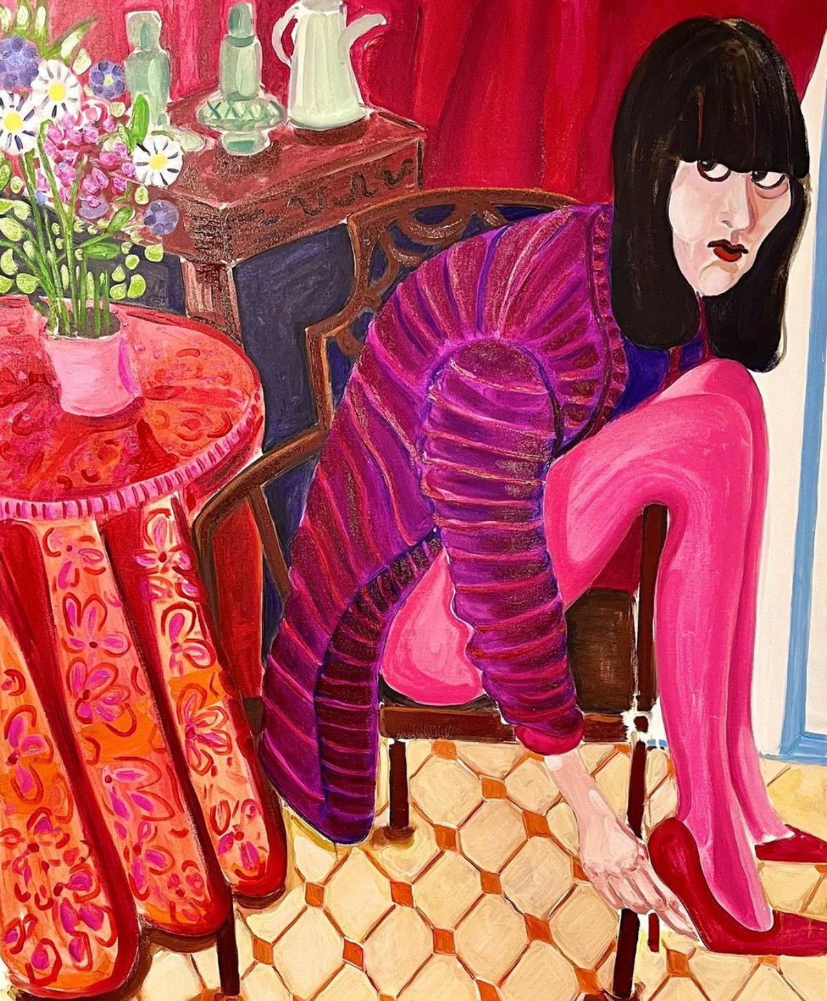 oil on canvas 120 x 100 cm