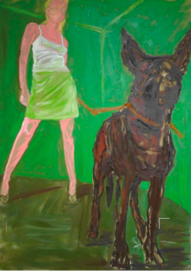 oil on canvas 200 x 150 cm