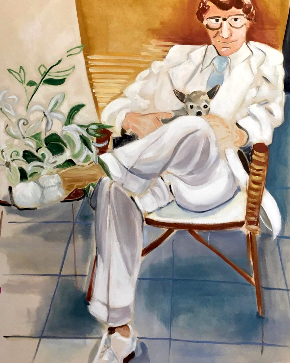 oil on canvas 160 x 120 cm