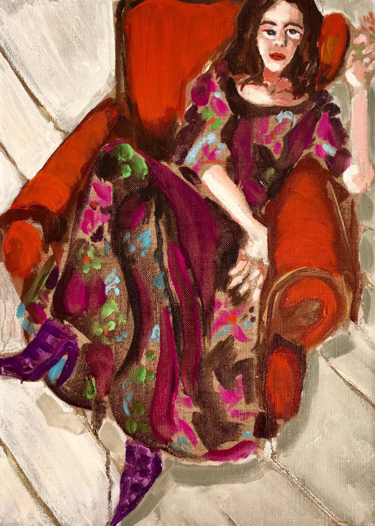 oil on canvas 32 x 25 cm