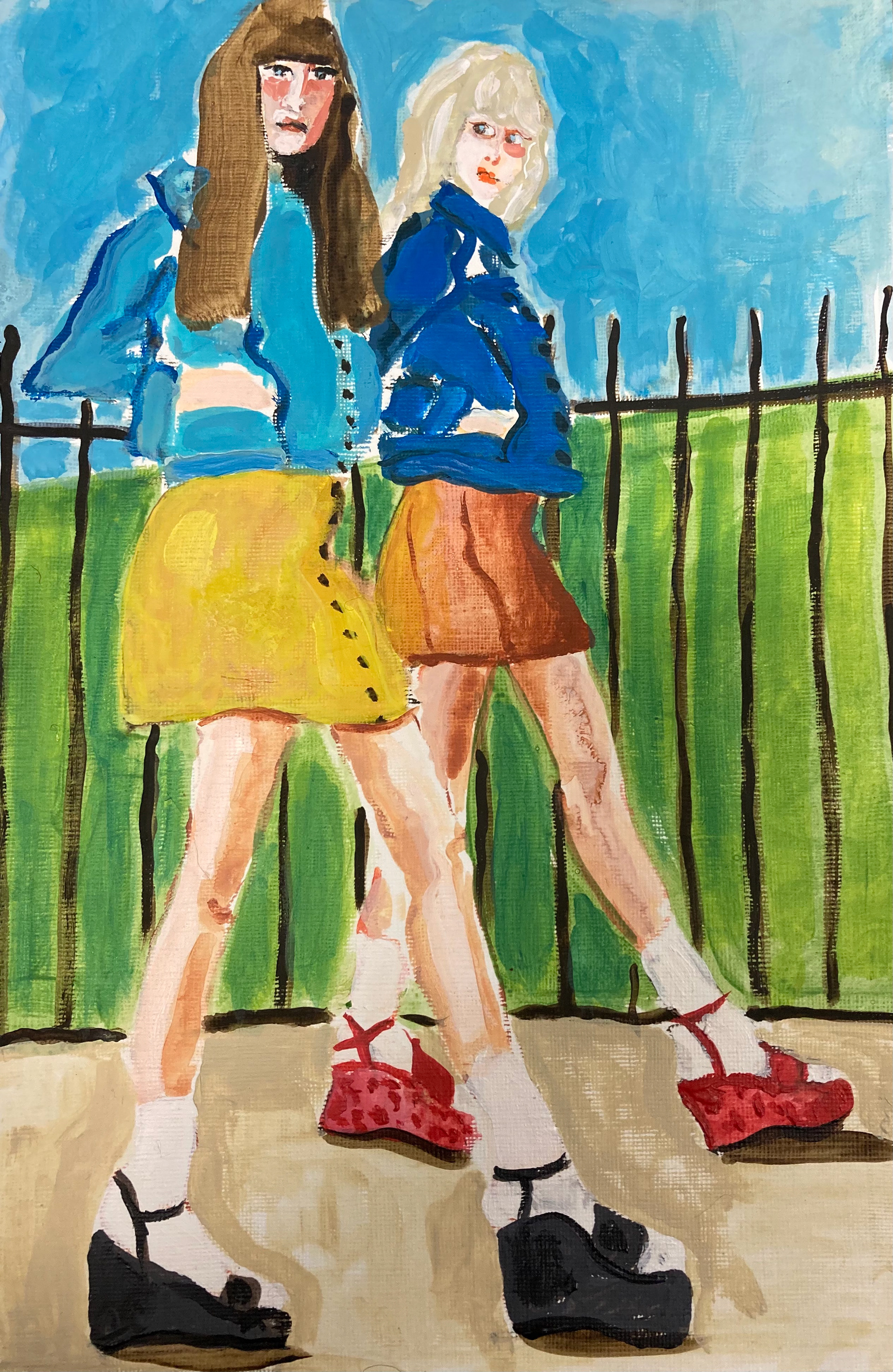 acryl on paper 30 x 20 cm