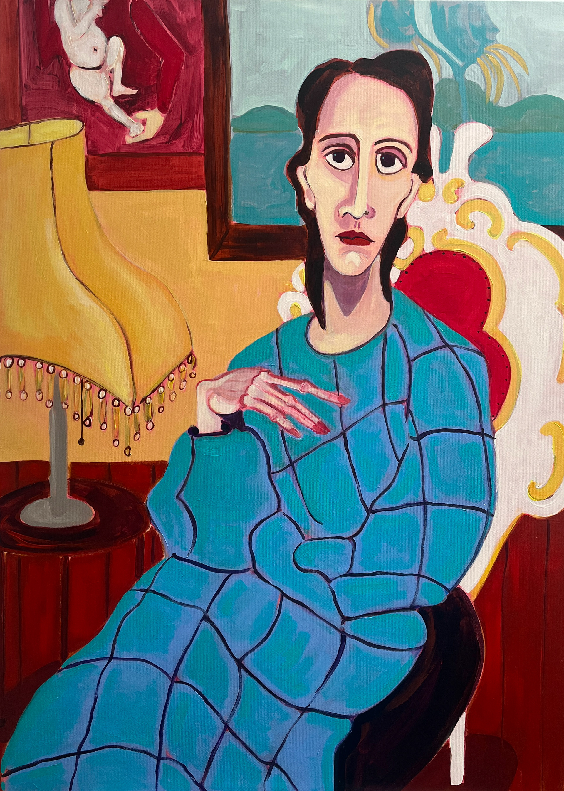 De nacht, 120 x 80 cm