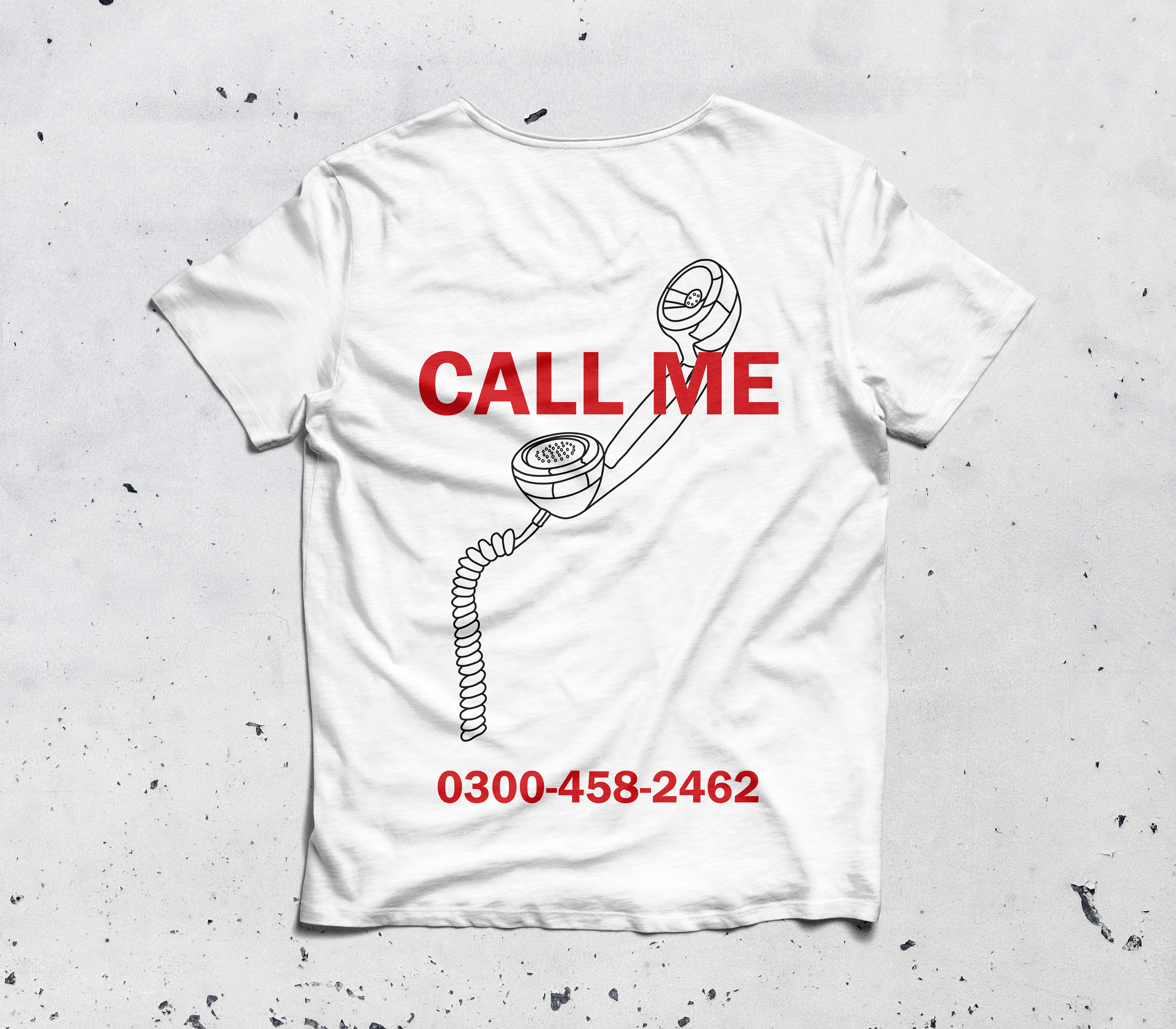 'Call Me' (White)