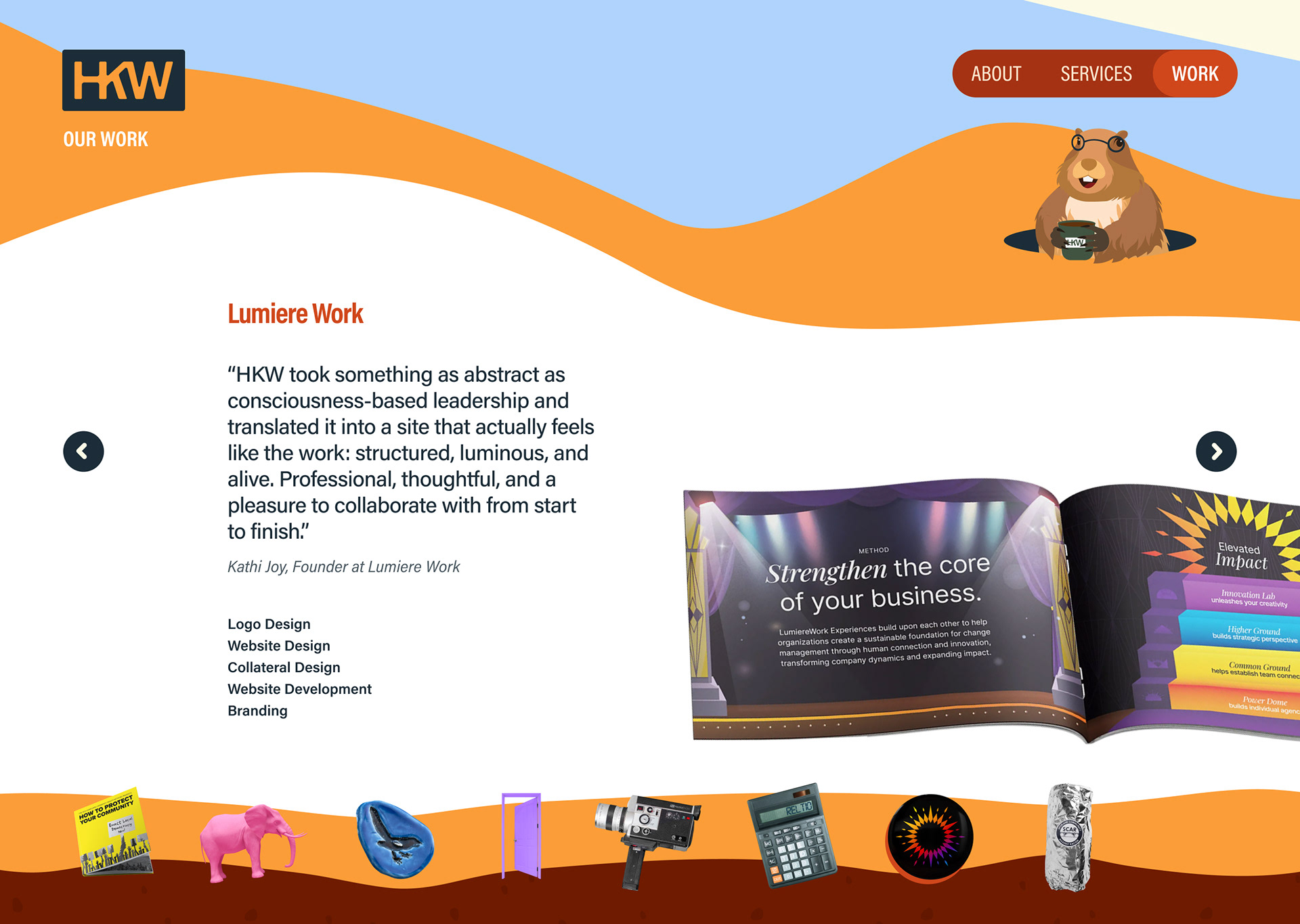 Work - Co-designed with Harriet