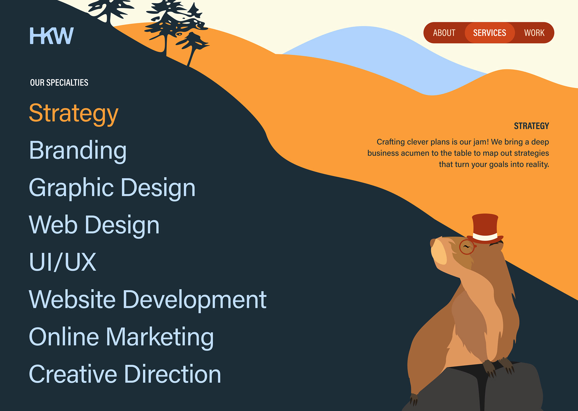 Services - UX/UI design