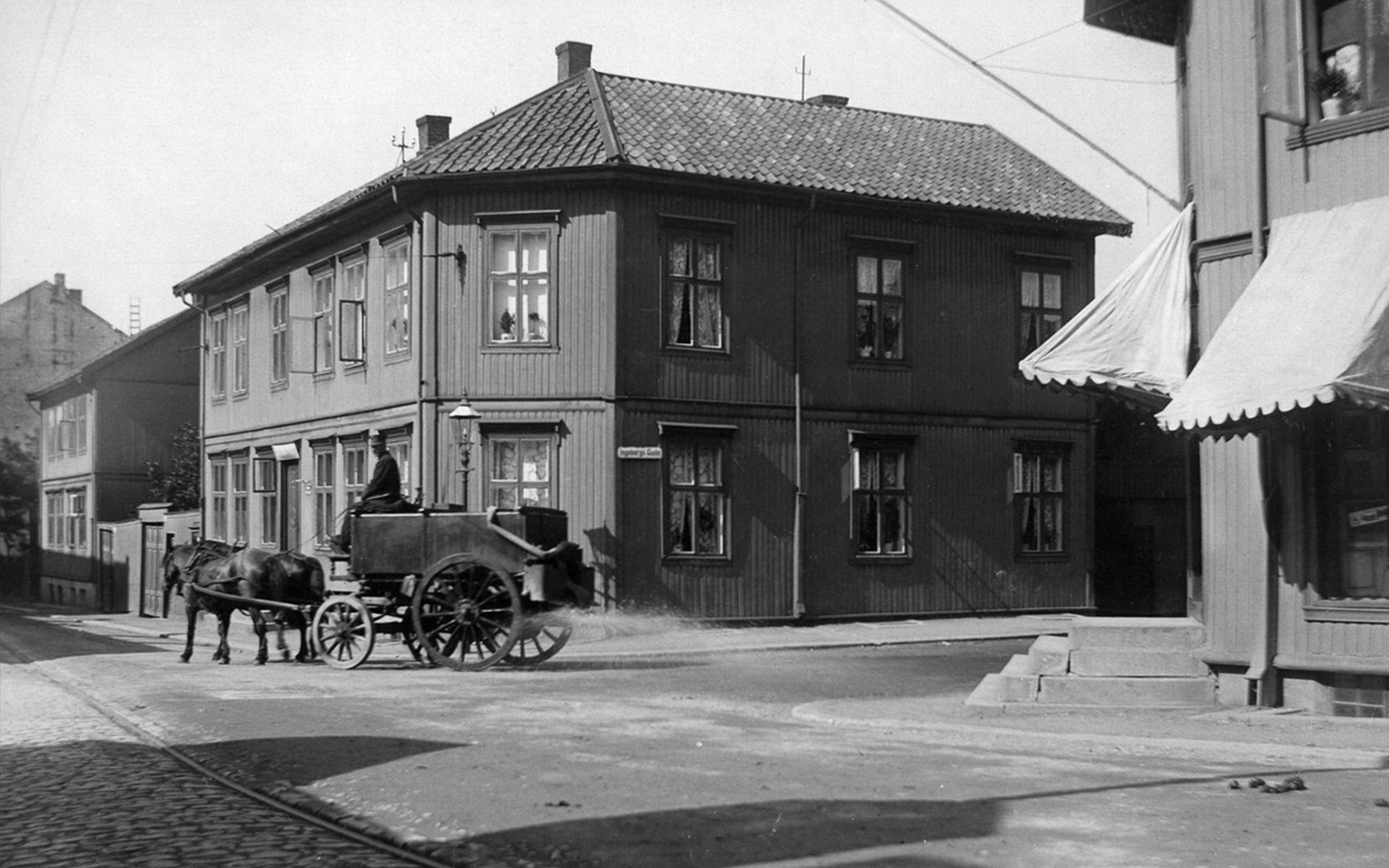 Foto 1905: Oscar Hvalbye