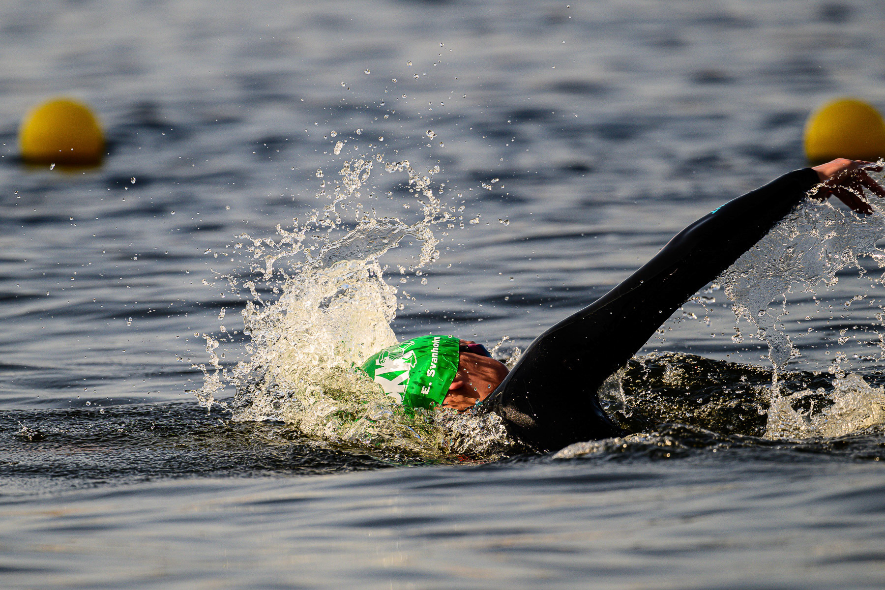 Fredag 15/8 Mix Lagsimning 4 x 1250m USM och SM 16.00 och 17.30. © Fotograf: Pablo Anttila