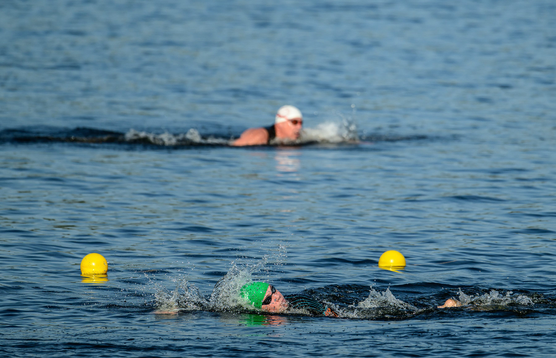Fredag 15/8 Mix Lagsimning 4 x 1250m USM och SM 16.00 och 17.30. © Fotograf: Pablo Anttila