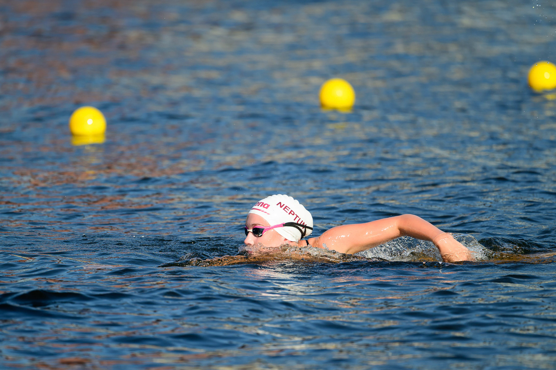 Fredag 15/8 Mix Lagsimning 4 x 1250m USM och SM 16.00 och 17.30. © Fotograf: Pablo Anttila