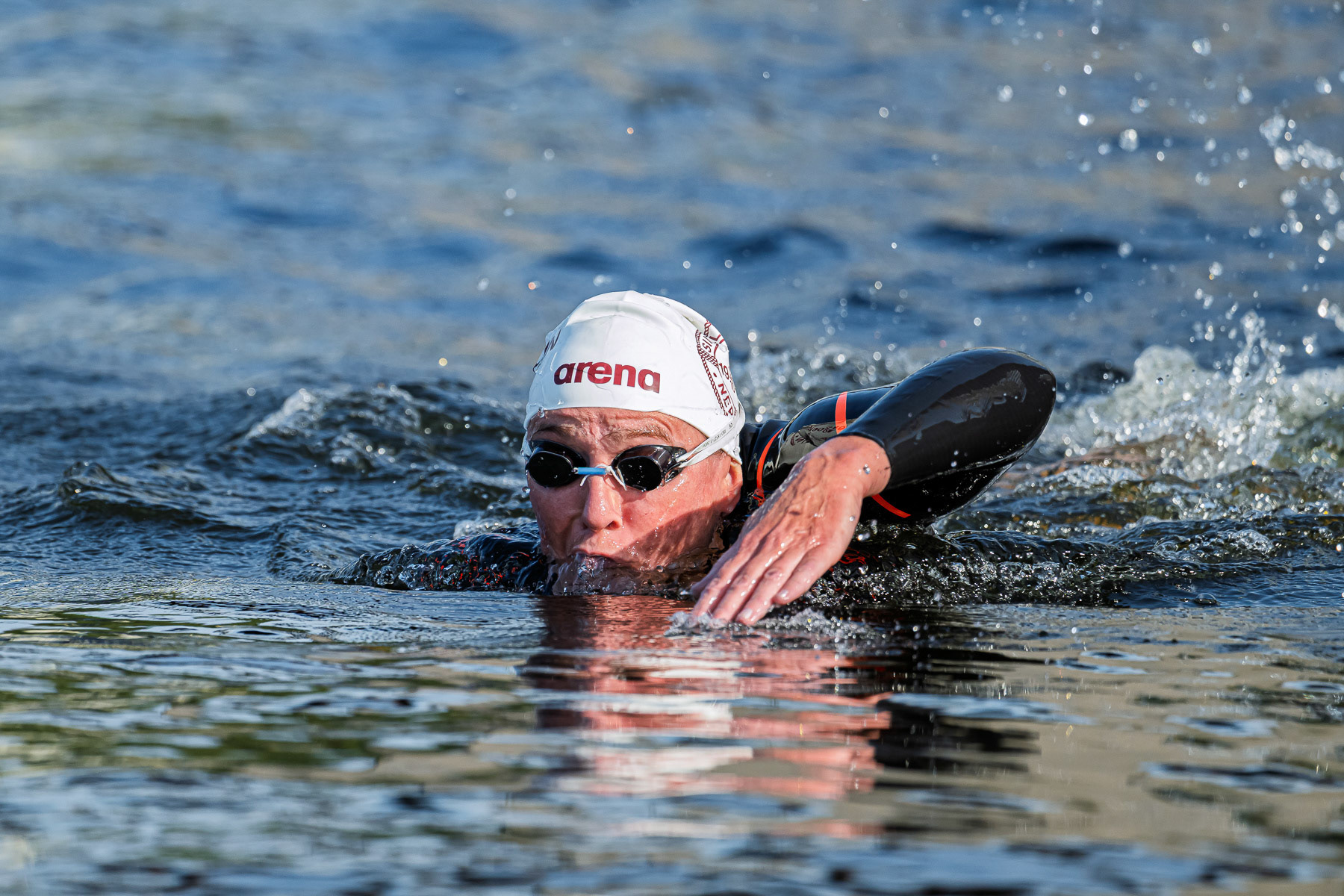 Fredag 15/8 Mix Lagsimning 4 x 1250m USM och SM 16.00 och 17.30. © Fotograf: Pablo Anttila