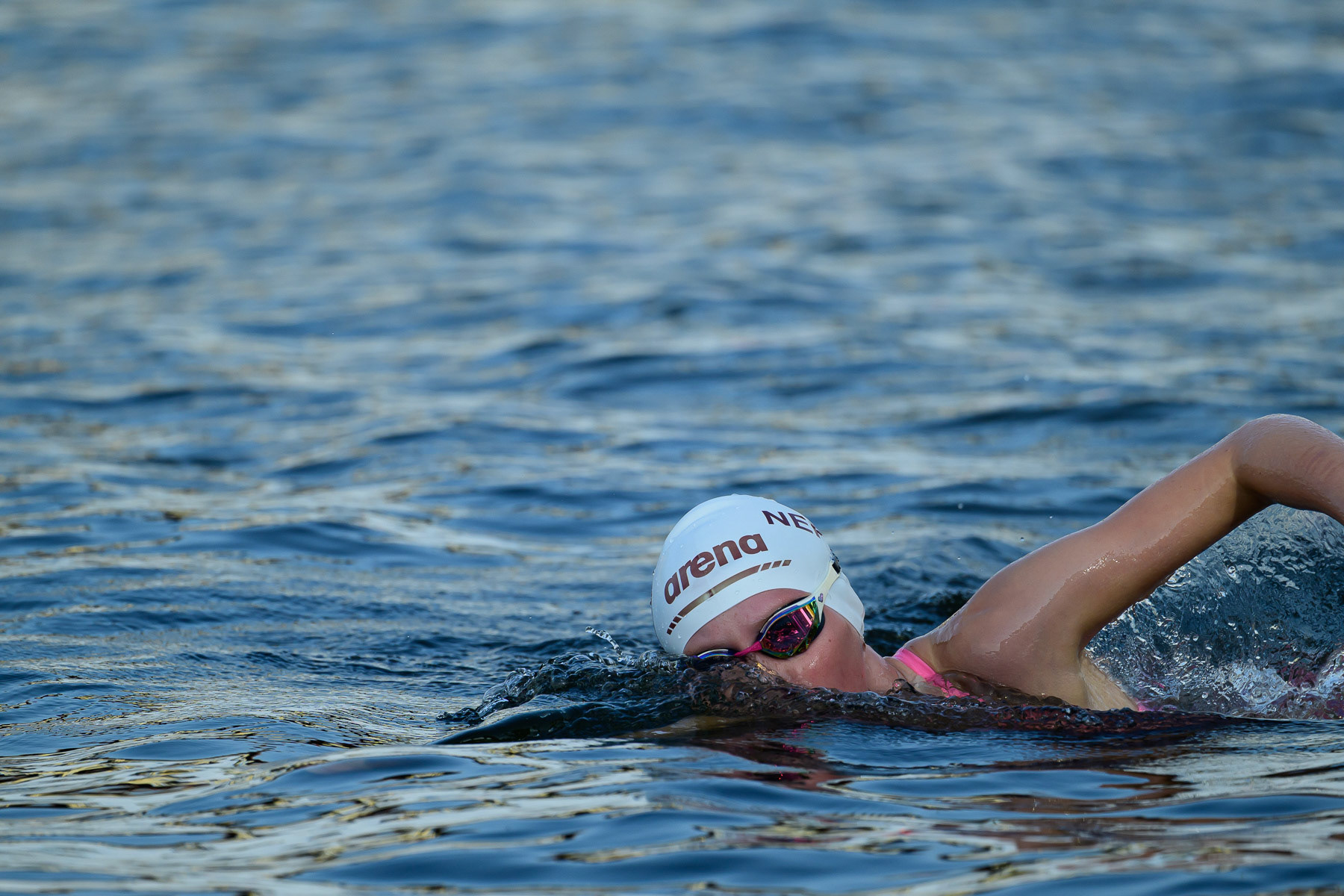 Fredag 15/8 Mix Lagsimning 4 x 1250m USM och SM 16.00 och 17.30. © Fotograf: Pablo Anttila