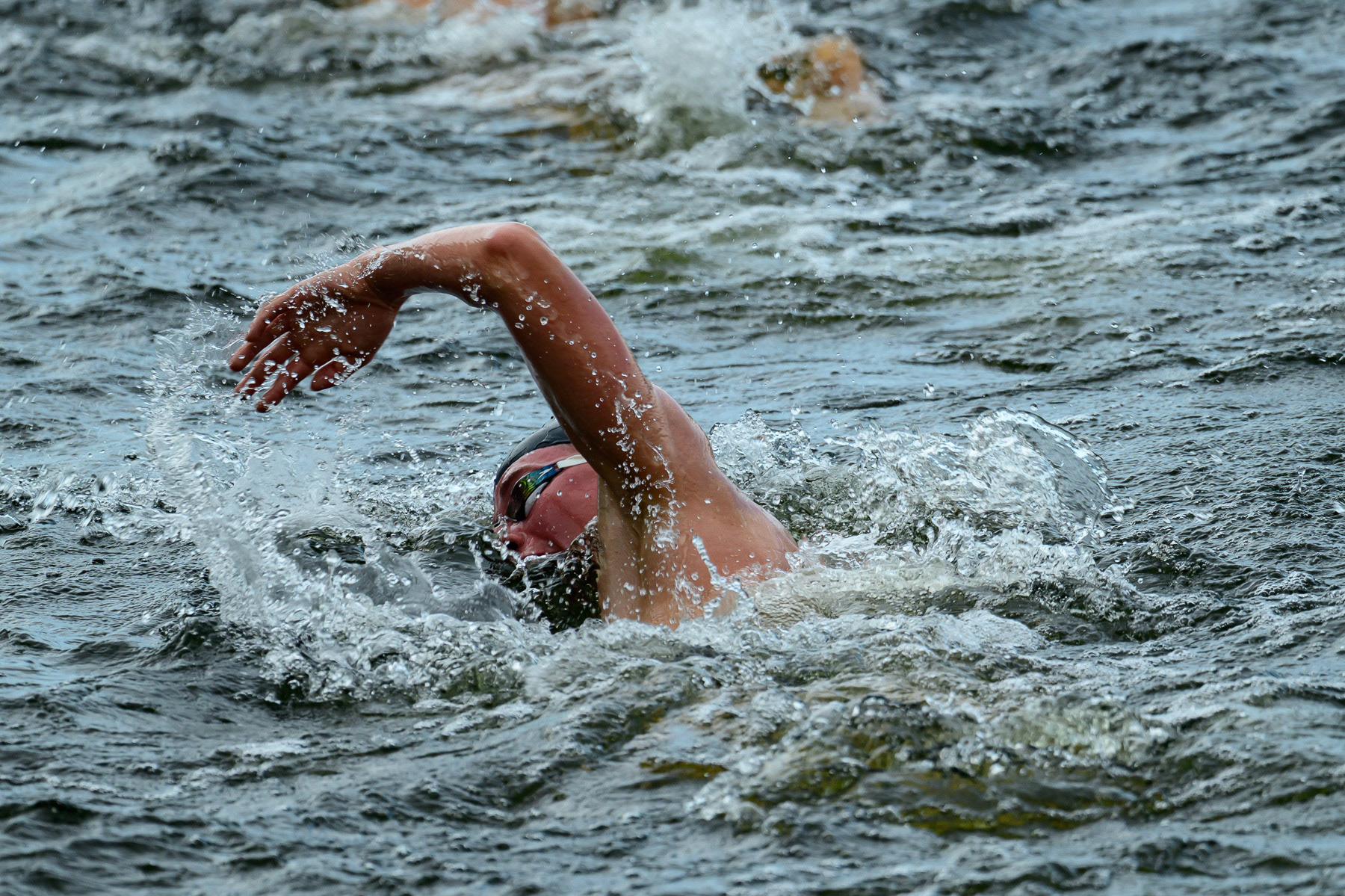 Fredag 15/8 Mix Lagsimning 4 x 1250m USM och SM 16.00 och 17.30. © Fotograf: Pablo Anttila