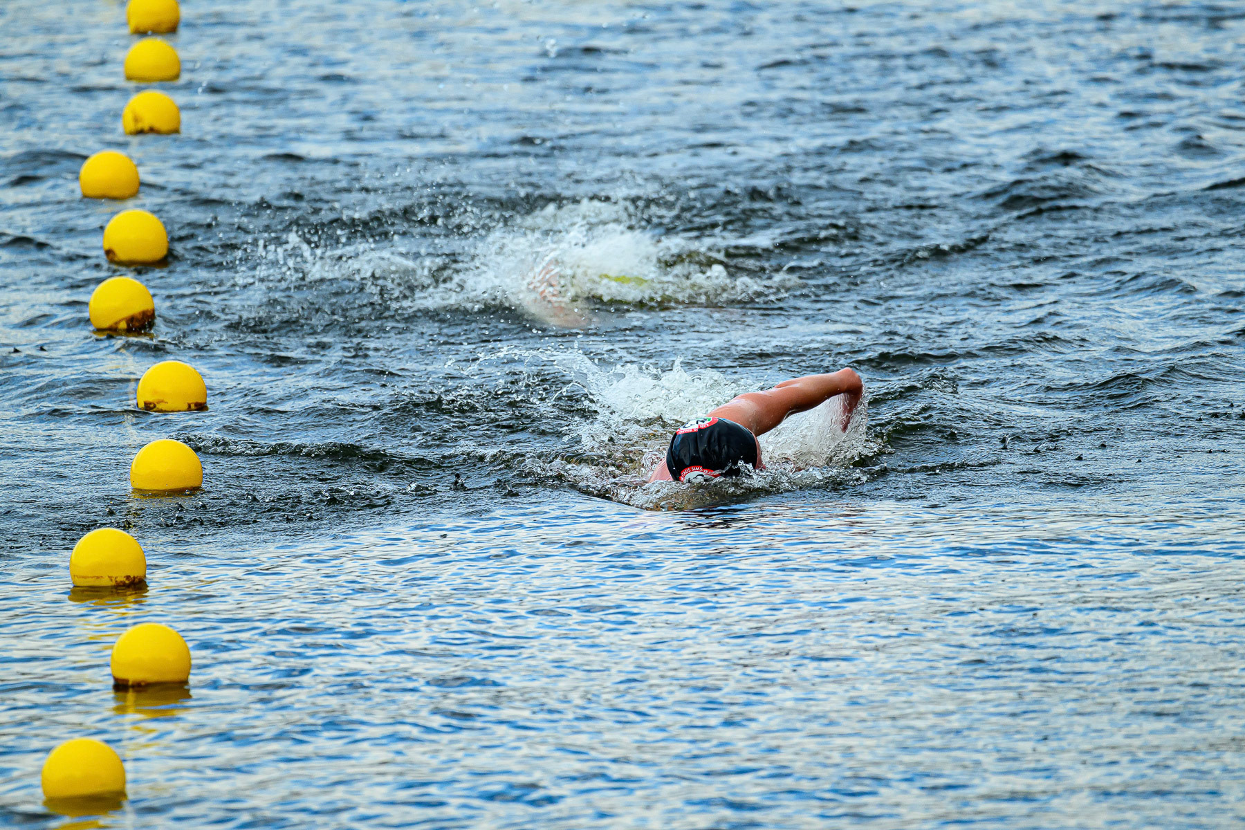 Fredag 15/8 Mix Lagsimning 4 x 1250m USM och SM 16.00 och 17.30. © Fotograf: Pablo Anttila